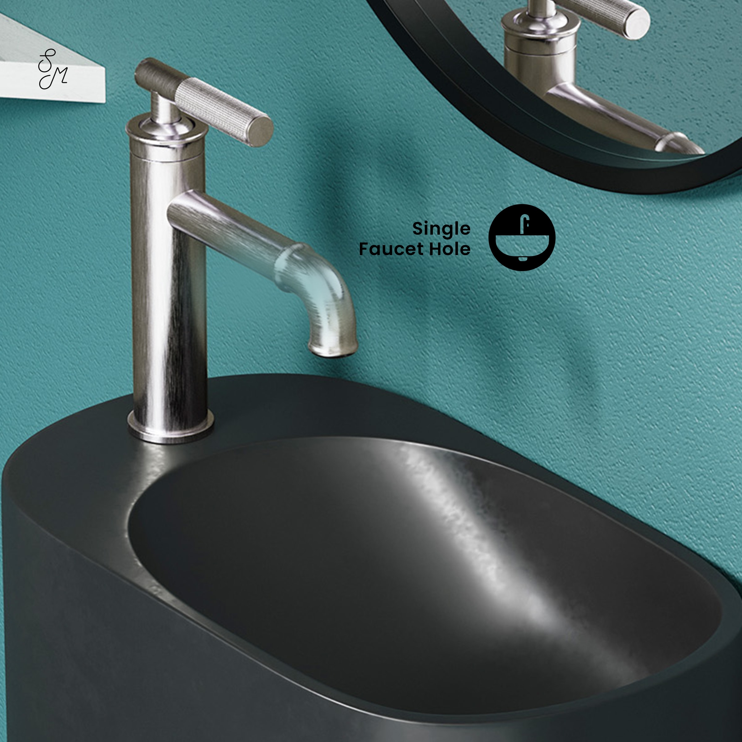 Swiss Madison SM-25-WSARE02MB Bath-Sink - View #5