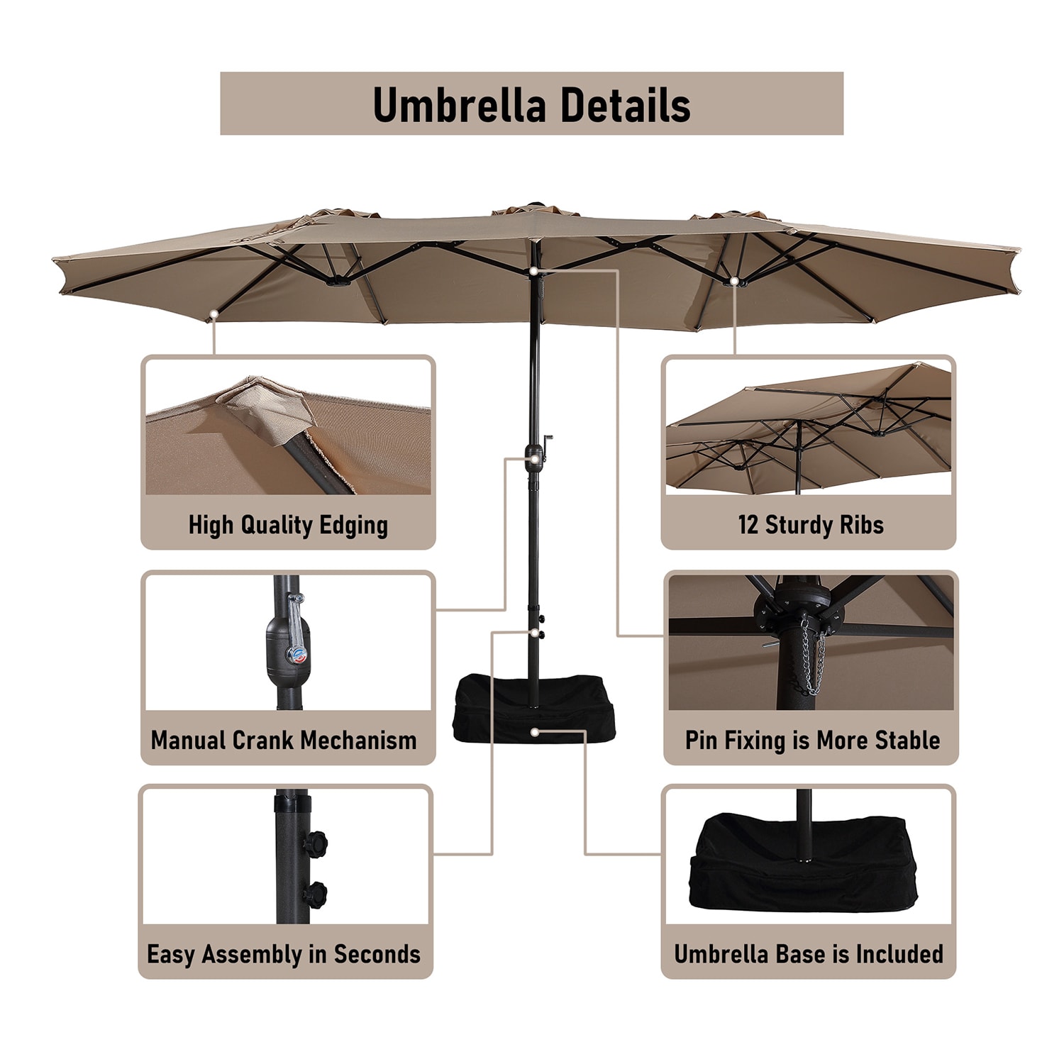 GZMR LC-MR-NSM011TN Umbrellas-2 - View #4