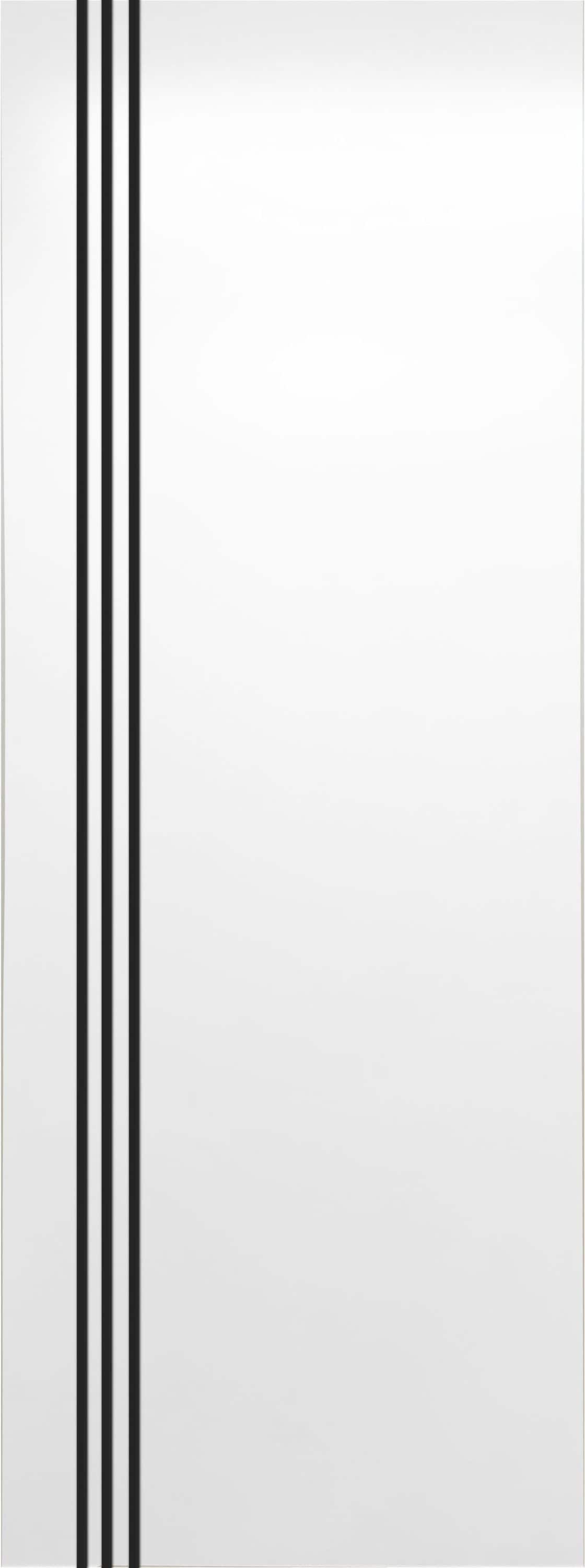 Valusso Design VD123855 Gainesville 30-in x 80-in White Flush Smooth Hollow core Prefinished Pine Wood Slab Door