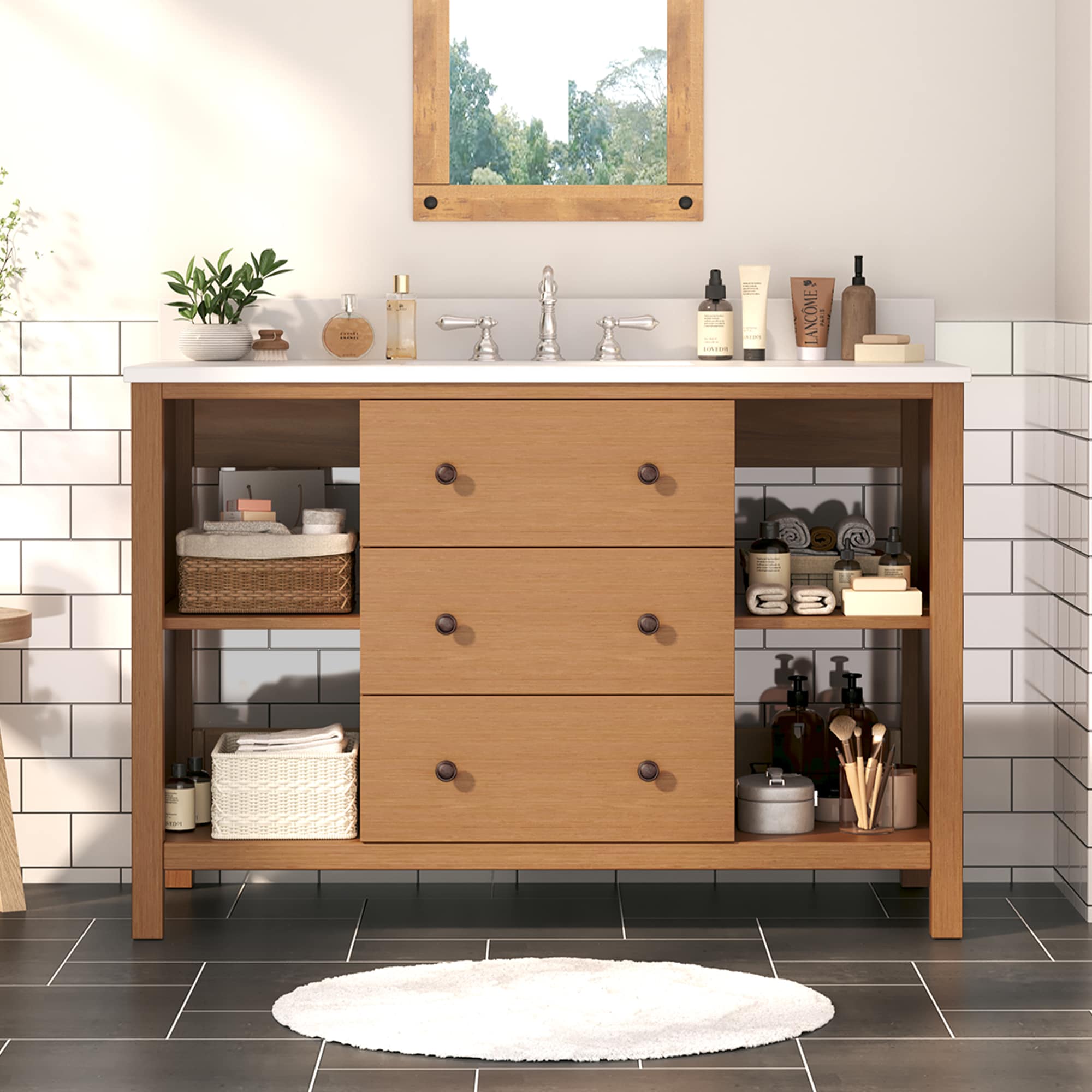JEAREY GQSF-S-BU Bath-Vanity-Combo - View #3