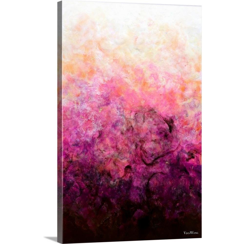 GreatBigCanvas GreatBigCanvas Frameless 30-in H x 20-in W Abstract ...