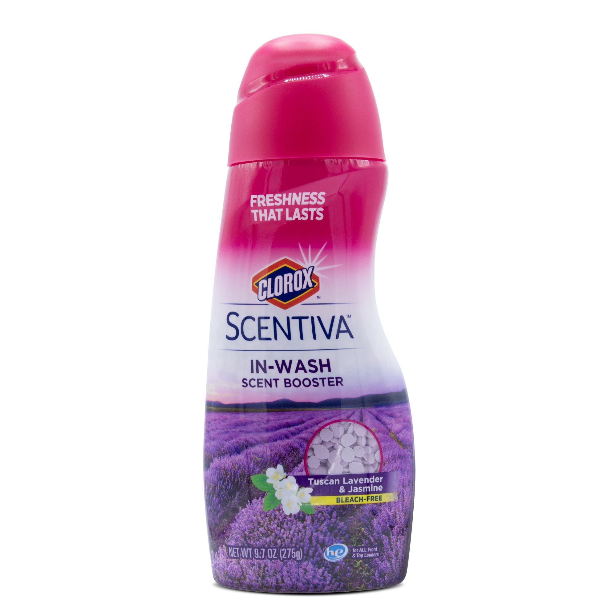 Clorox Scentiva BBP0411 Fresh Tuscan Lavender and Jasmine Laundry Detergent 19 Loads 9.7 -oz