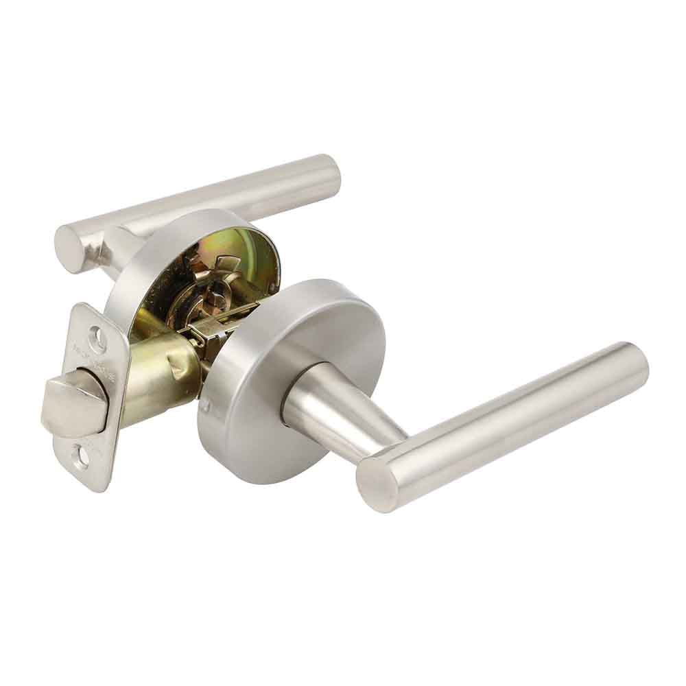 Design House 580951 Eastport Satin Nickel Interior Hall/Closet Passage Door Handle