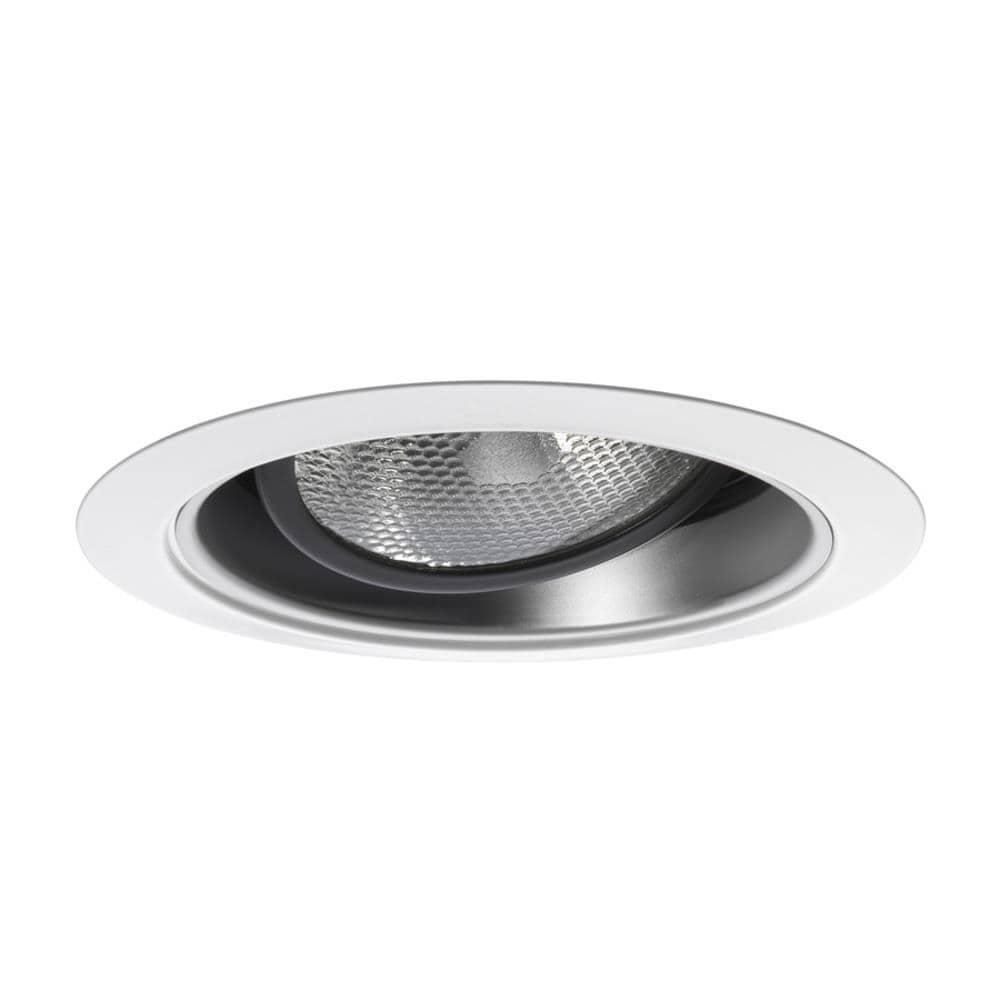 Juno 689HZ-WH 5-in White Gimbal Recessed Light Trim
