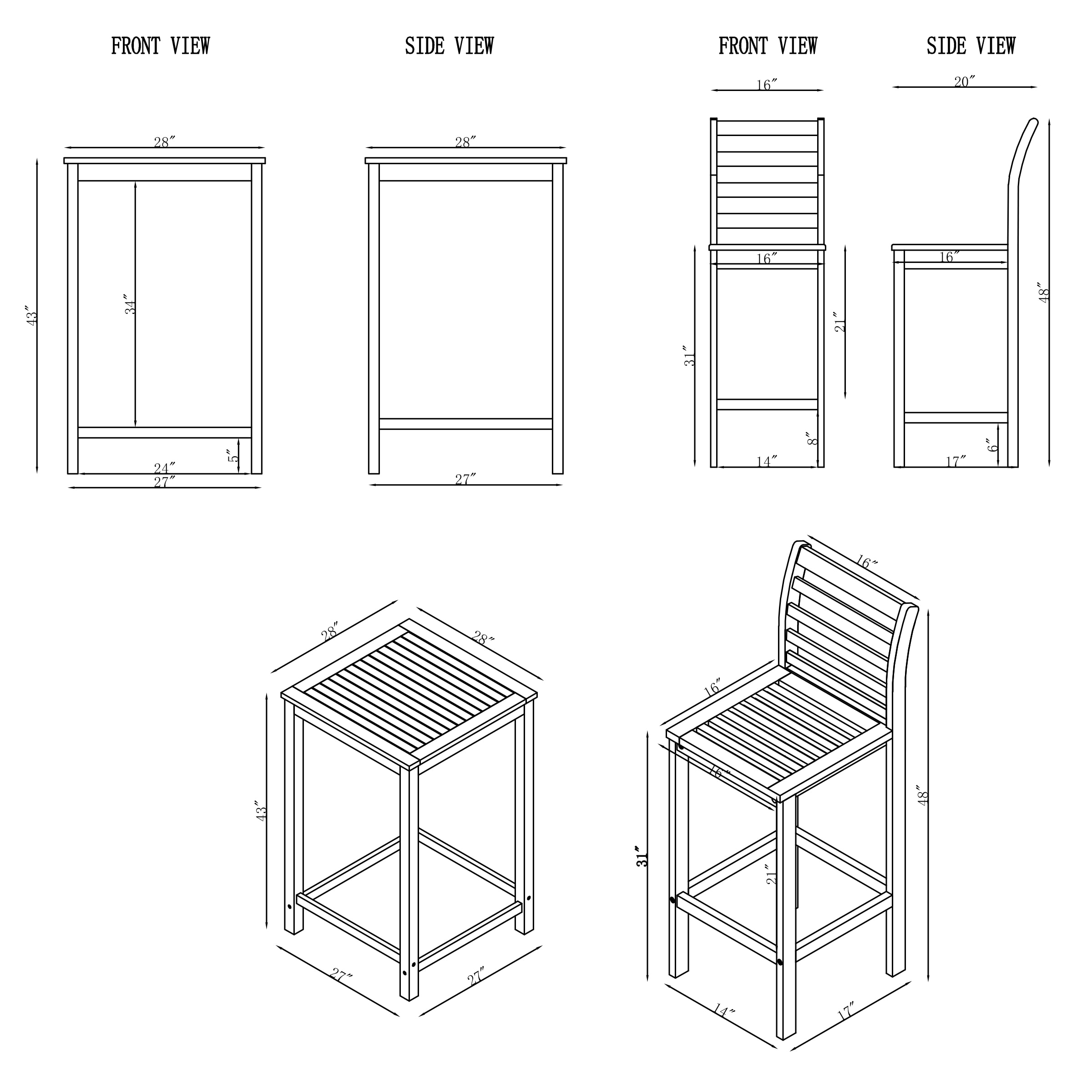 Alaterre Furniture ANBD01ANO Patio-Dining-Sets - View #9