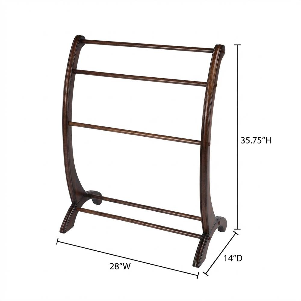 FurniFact BO2533716WHT Quilt-Racks - View #4