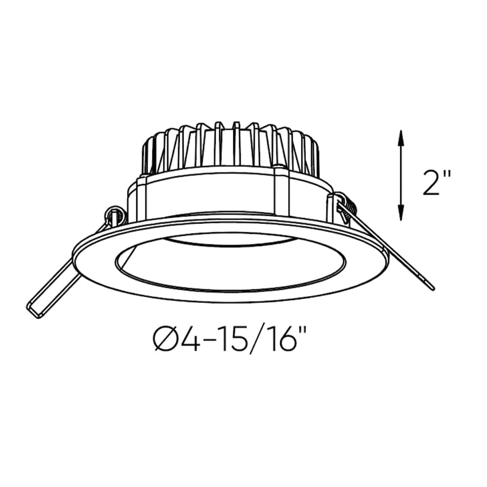 DALS Lighting DCP-DDP4WH Led-Retrofit-Downlight - View #3