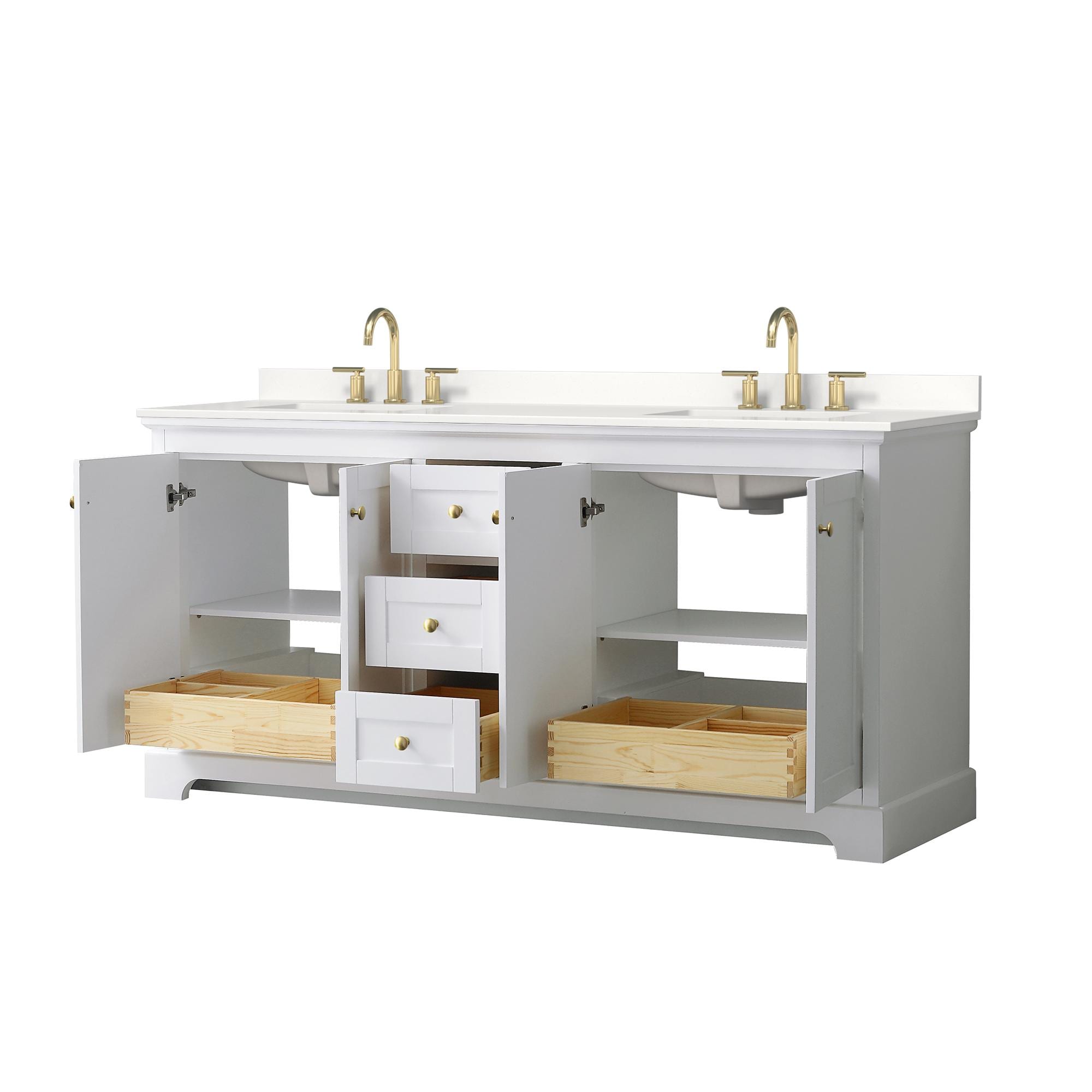 Wyndham Collection WCV232372DWGWQUS3MXX Bath-Vanity-Combo - View #3