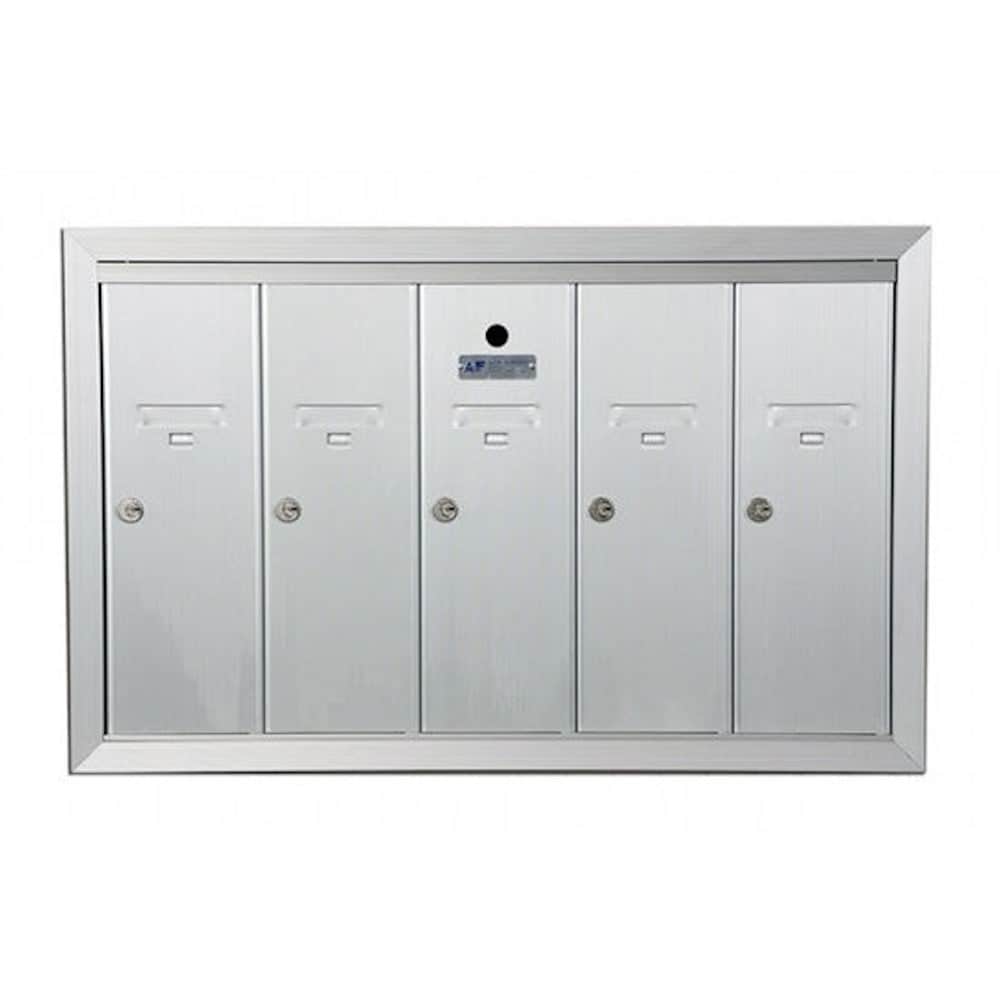 Florence 26517 Locking Metal Large Mailbox Silver