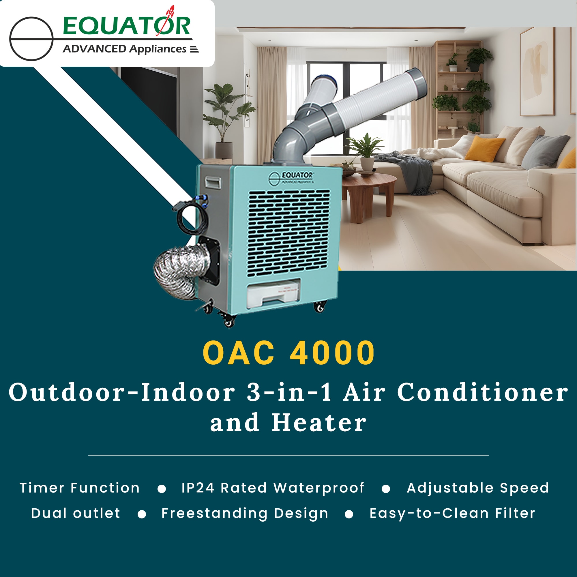 Equator Advanced Appliances OAC 4000 Portable-Air-Conditioners - View #3