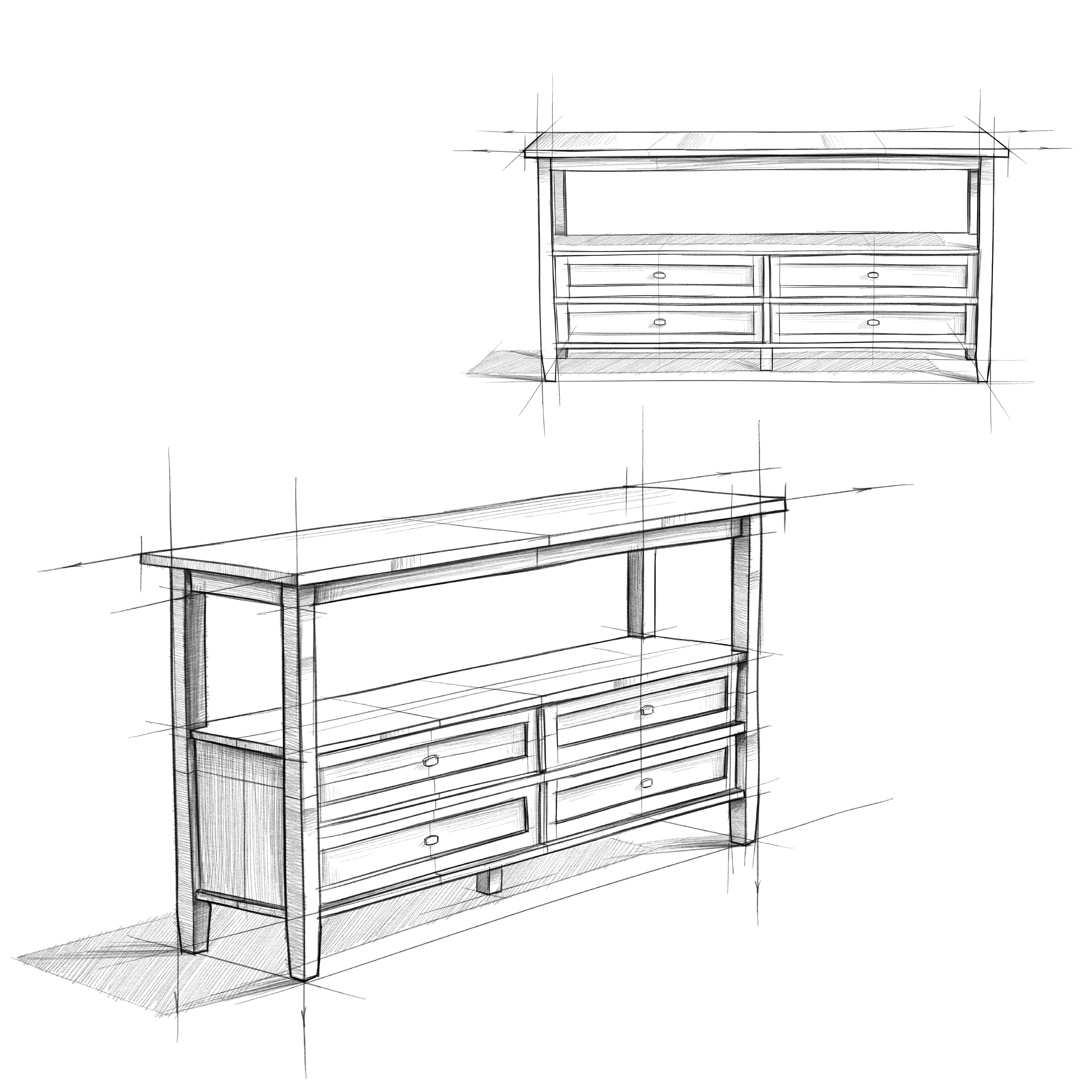 Simpli Home AXCRWSH07-LGB Console-Sofa-Tables - View #14