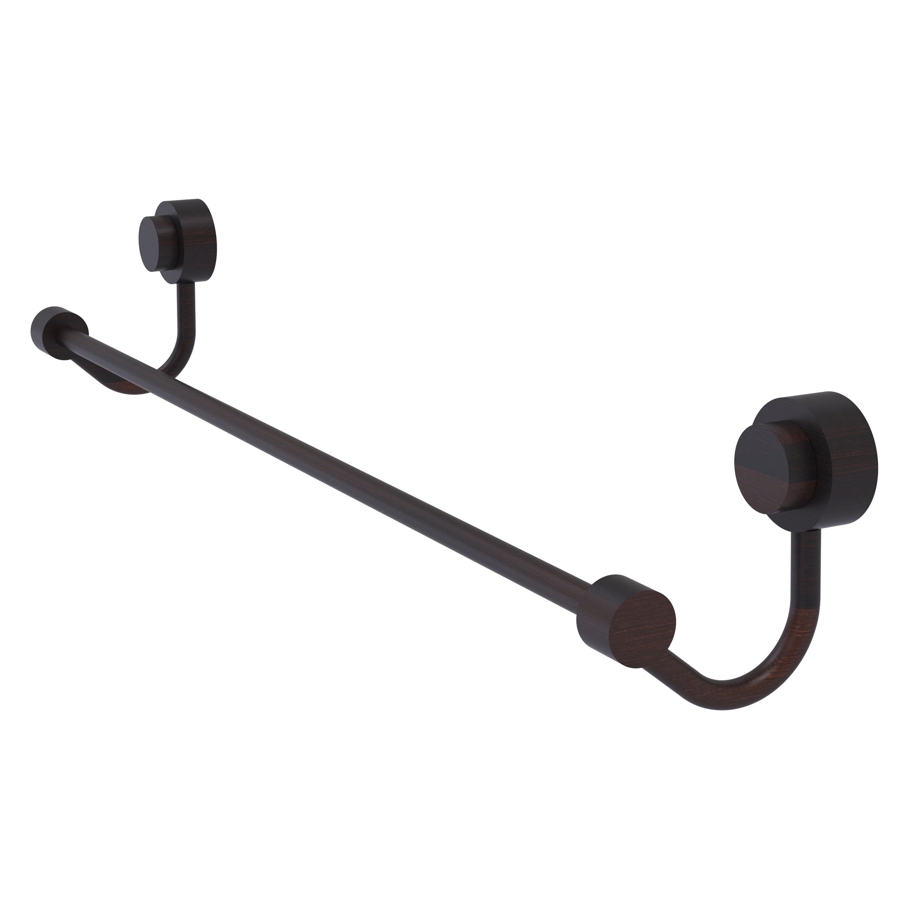 Allied Brass 421/24-VB Venus 24-in Venetian Bronze Wall mount Single Towel Bar