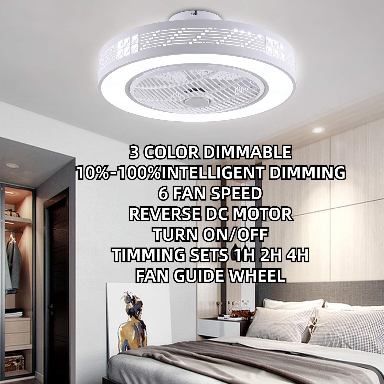 Oukaning HG-HCXLST-4166-US Ceiling-Fans - View #7