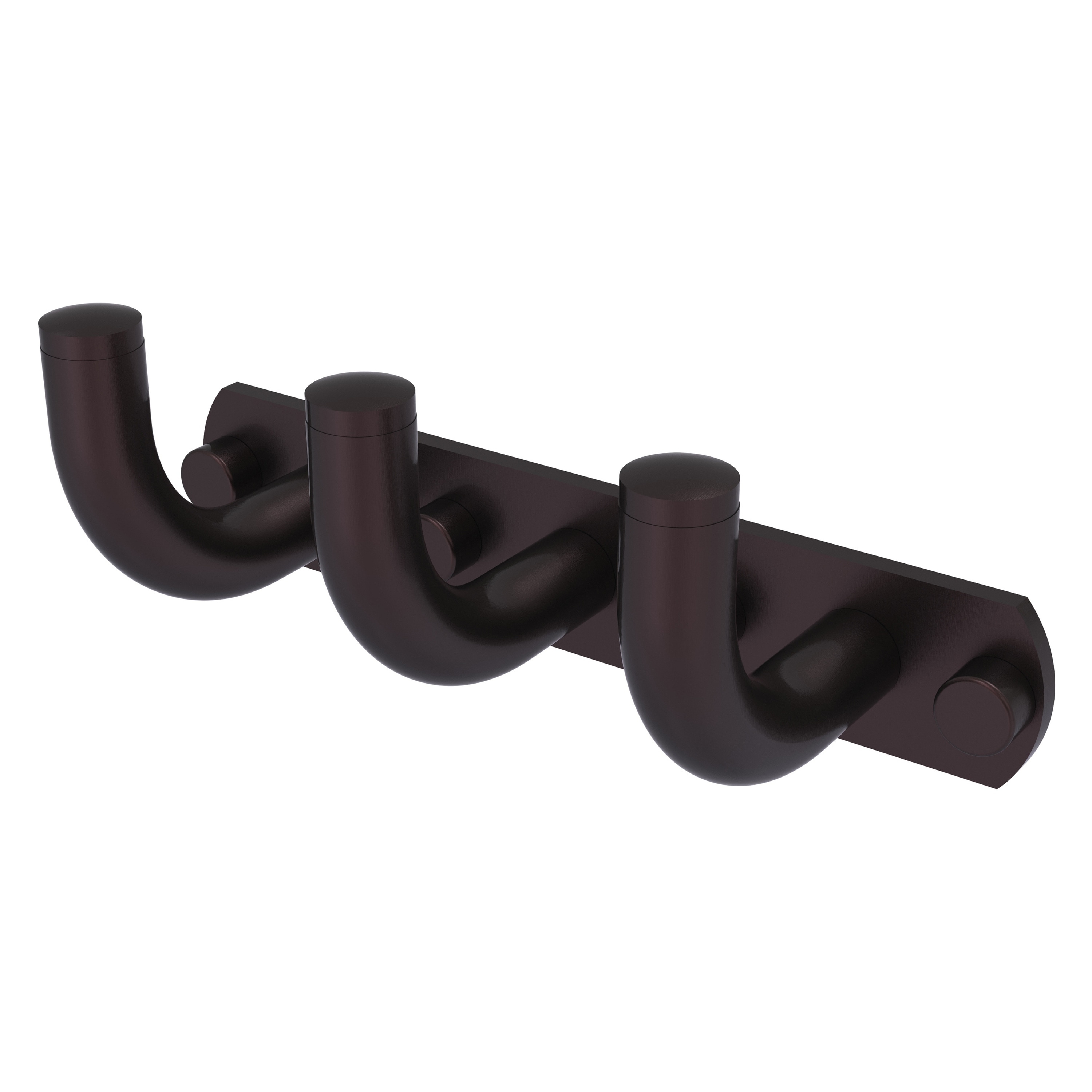 Allied Brass RM-20-3-ABZ Remi Antique Bronze Triple -Hook Wall mount Towel Hook