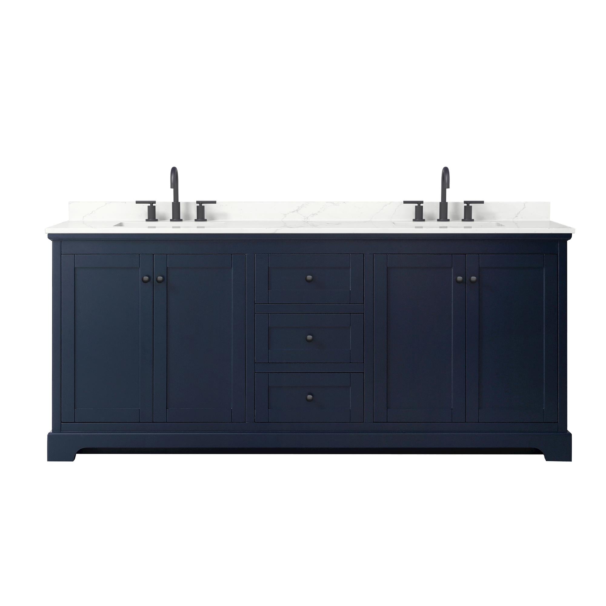 Wyndham Collection WCV232380DBBGTUS3MXX Bath-Vanity-Combo - View #2