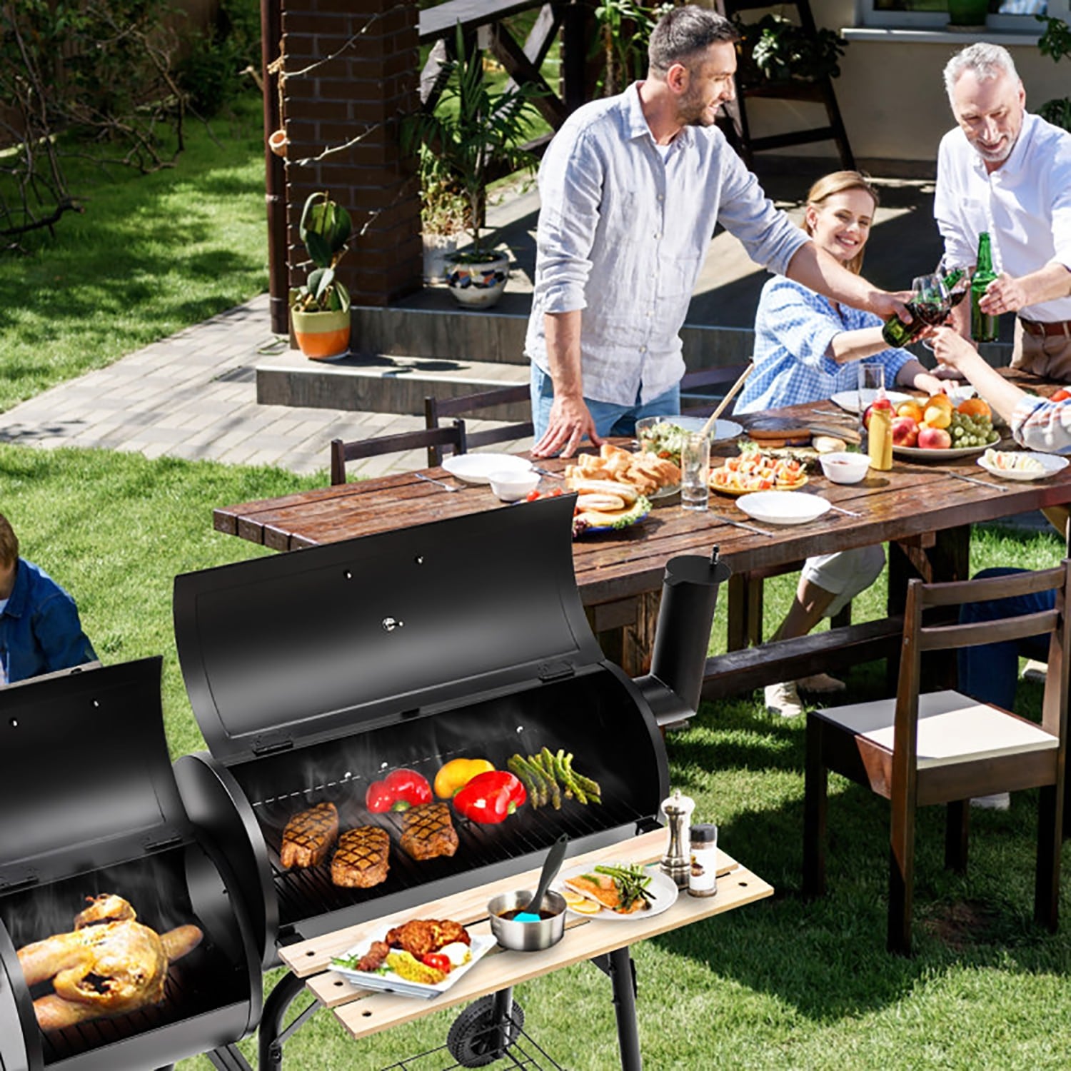 GZMR MO-NP10876 Charcoal-Grills - View #5