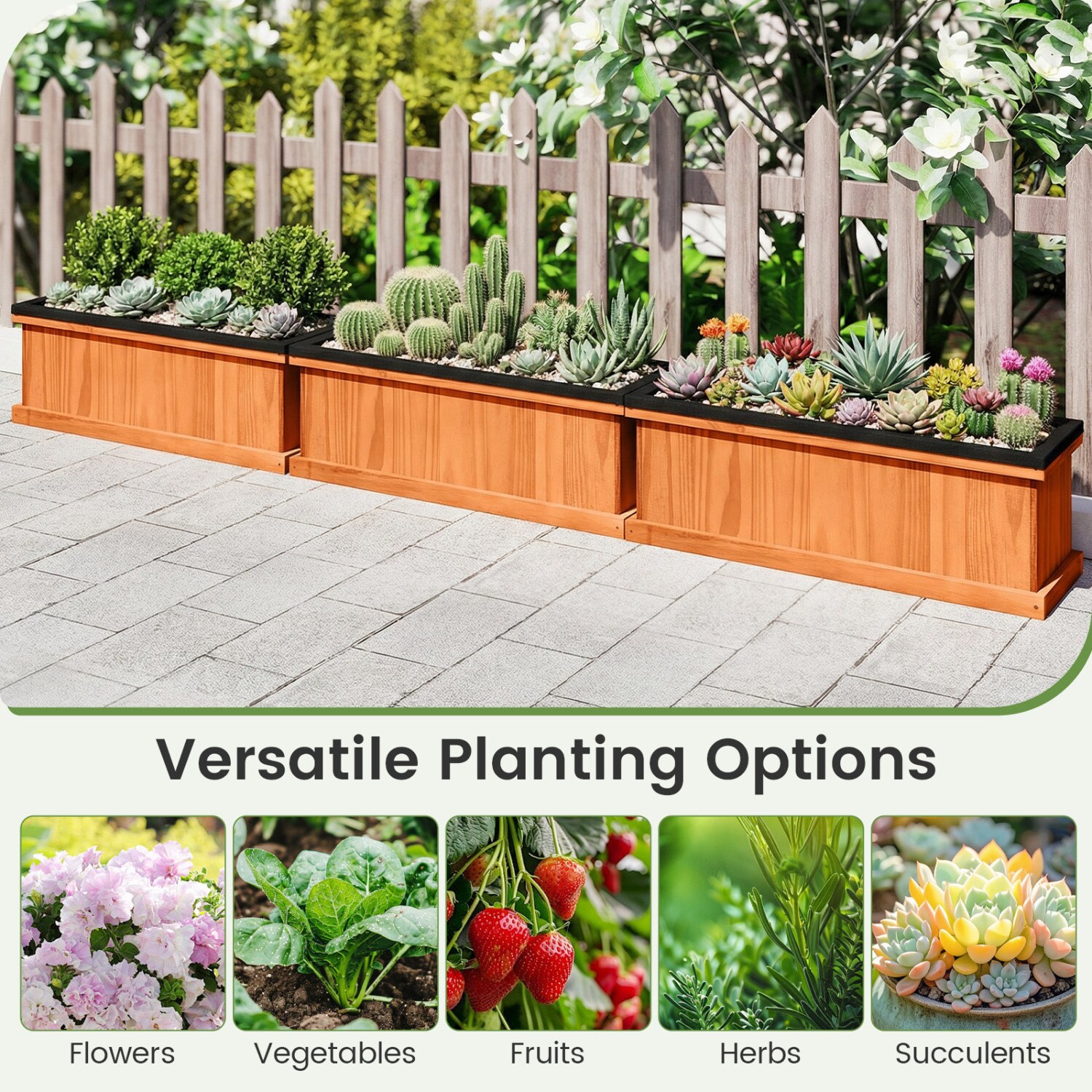 Volenca VOL-5KBM3D Raised-Garden-Beds - View #8