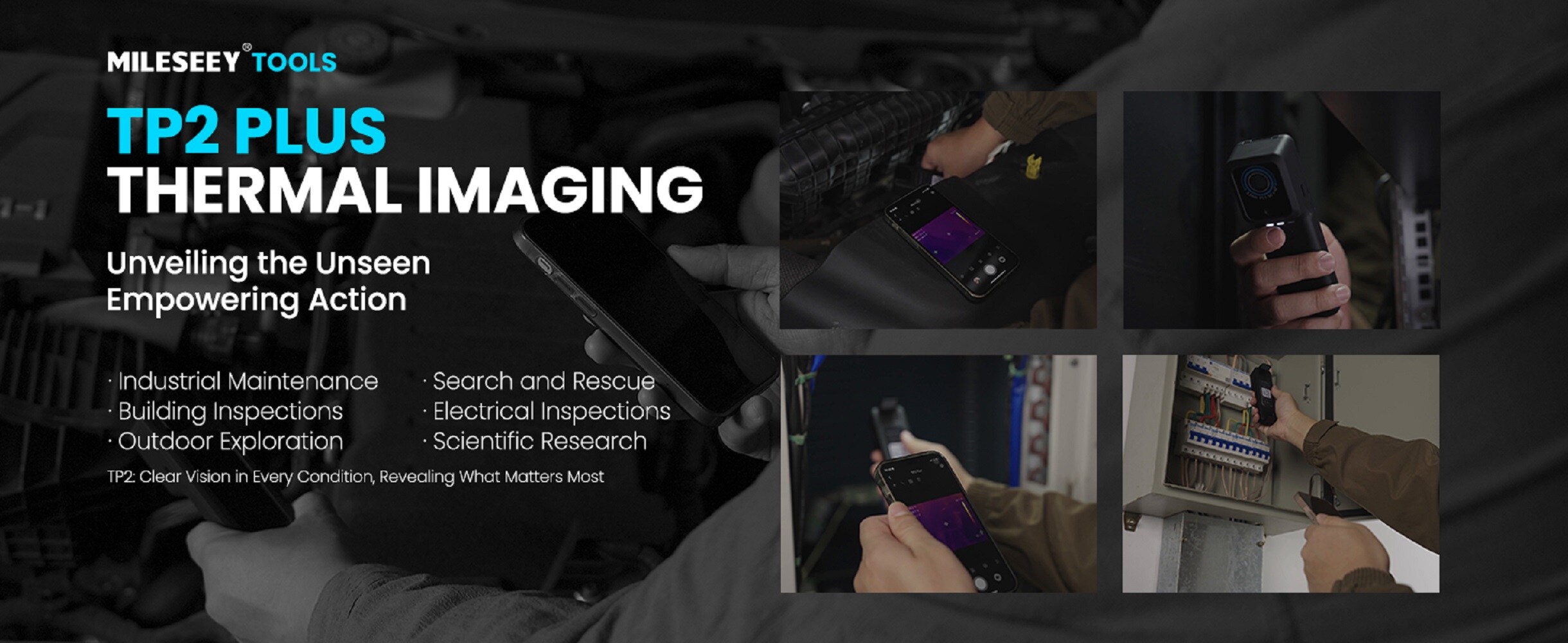 MILESEEY TP2 PLUS Thermal-Cameras - View #13