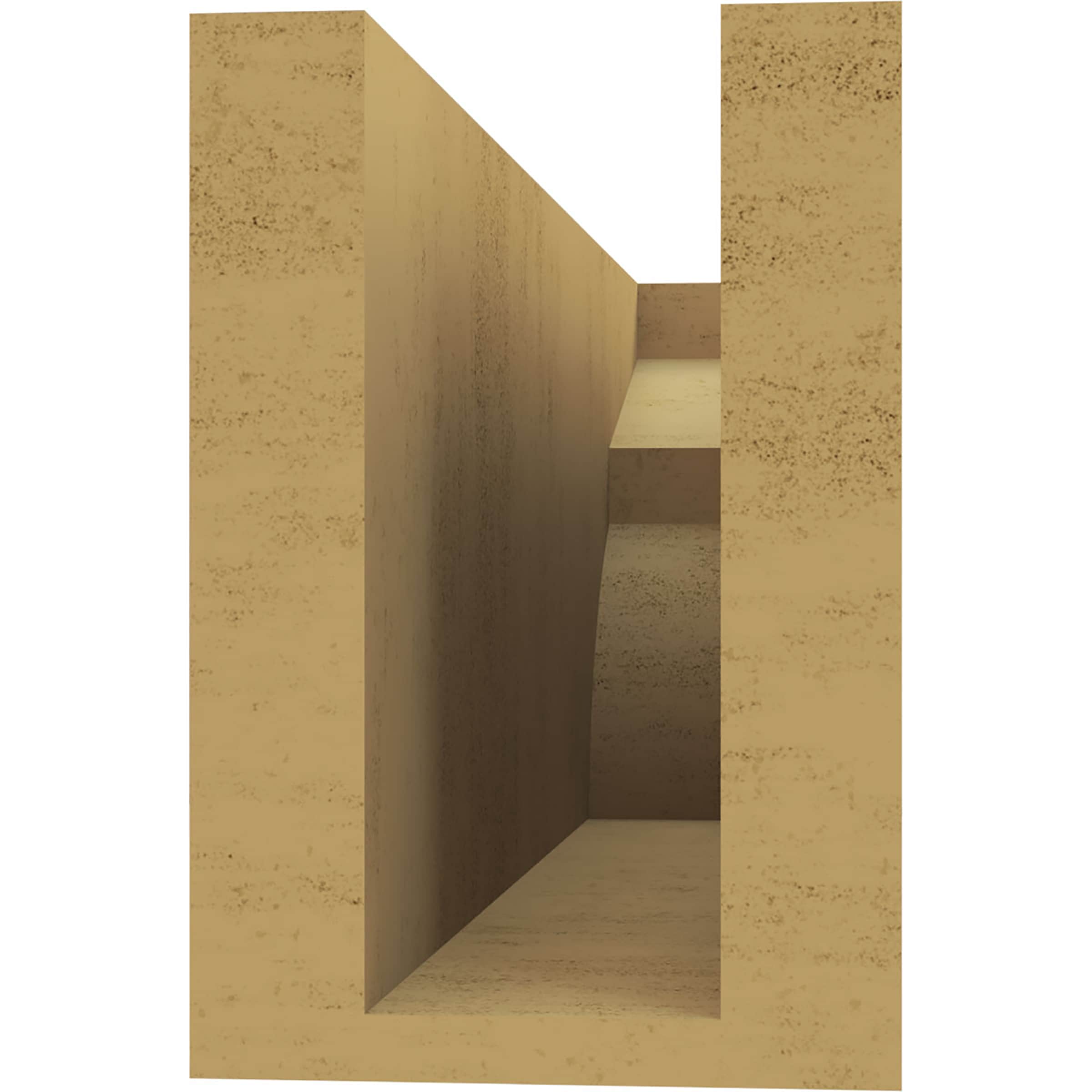 Ekena Millwork RFTU04X06X16MONRCPR Exterior-Brackets-Braces - View #4