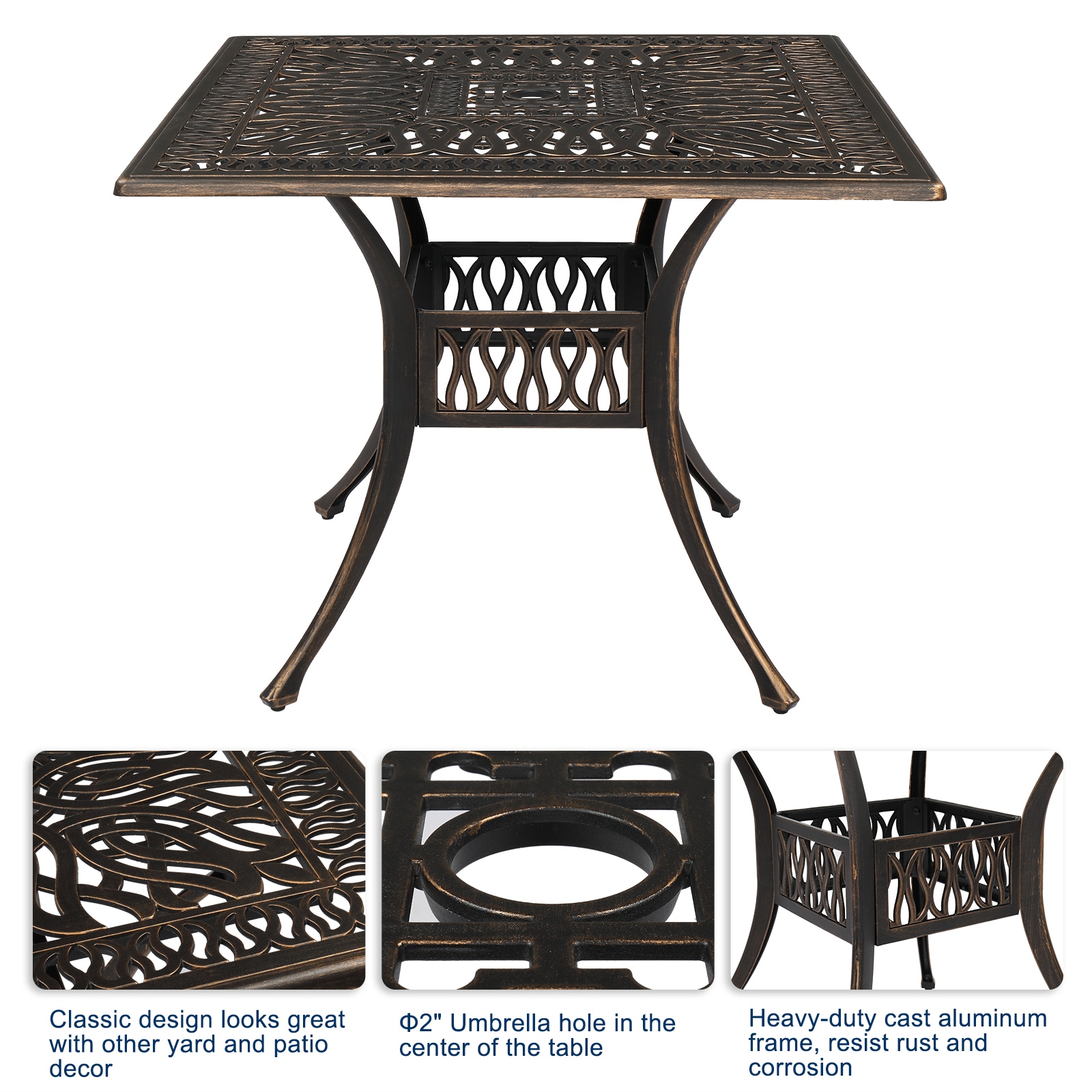 Winado 476570342640 Patio-Tables - View #7