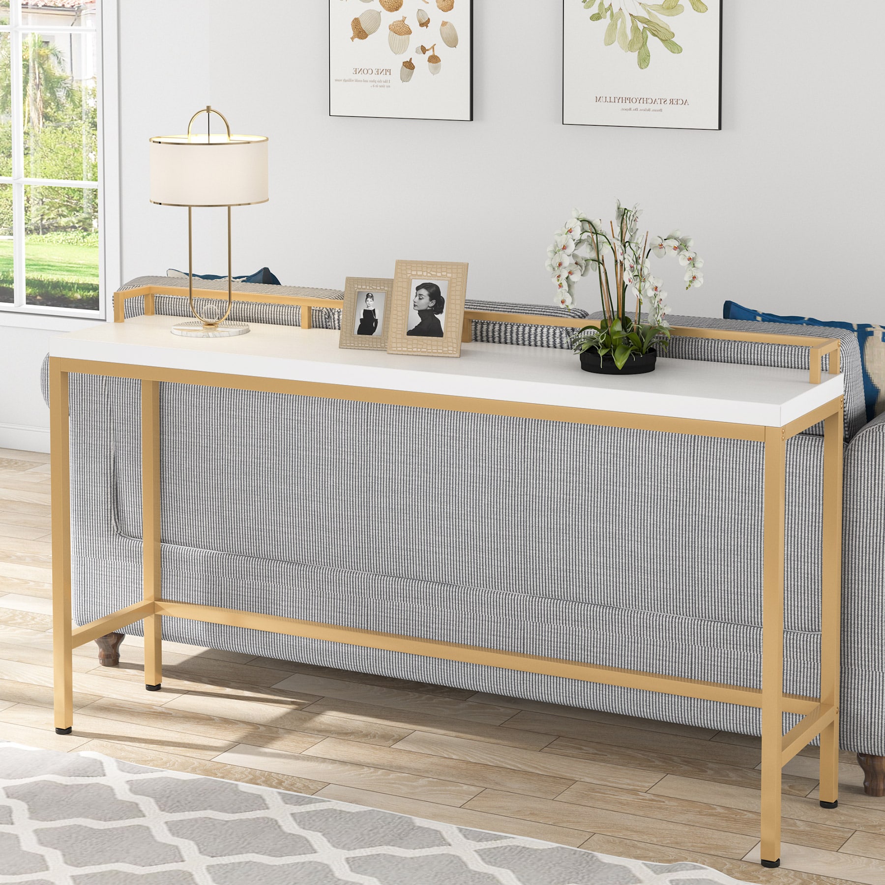 Fnova LWTJ-C0617 Console table Modern Finished Console table