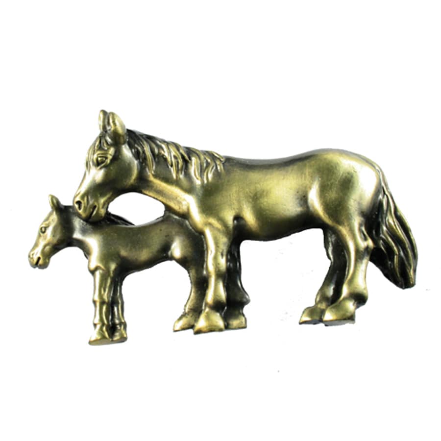 Sierra Lifestyles 681447 3-in , 76mm Center to Center Antique brass Rectangular Handle