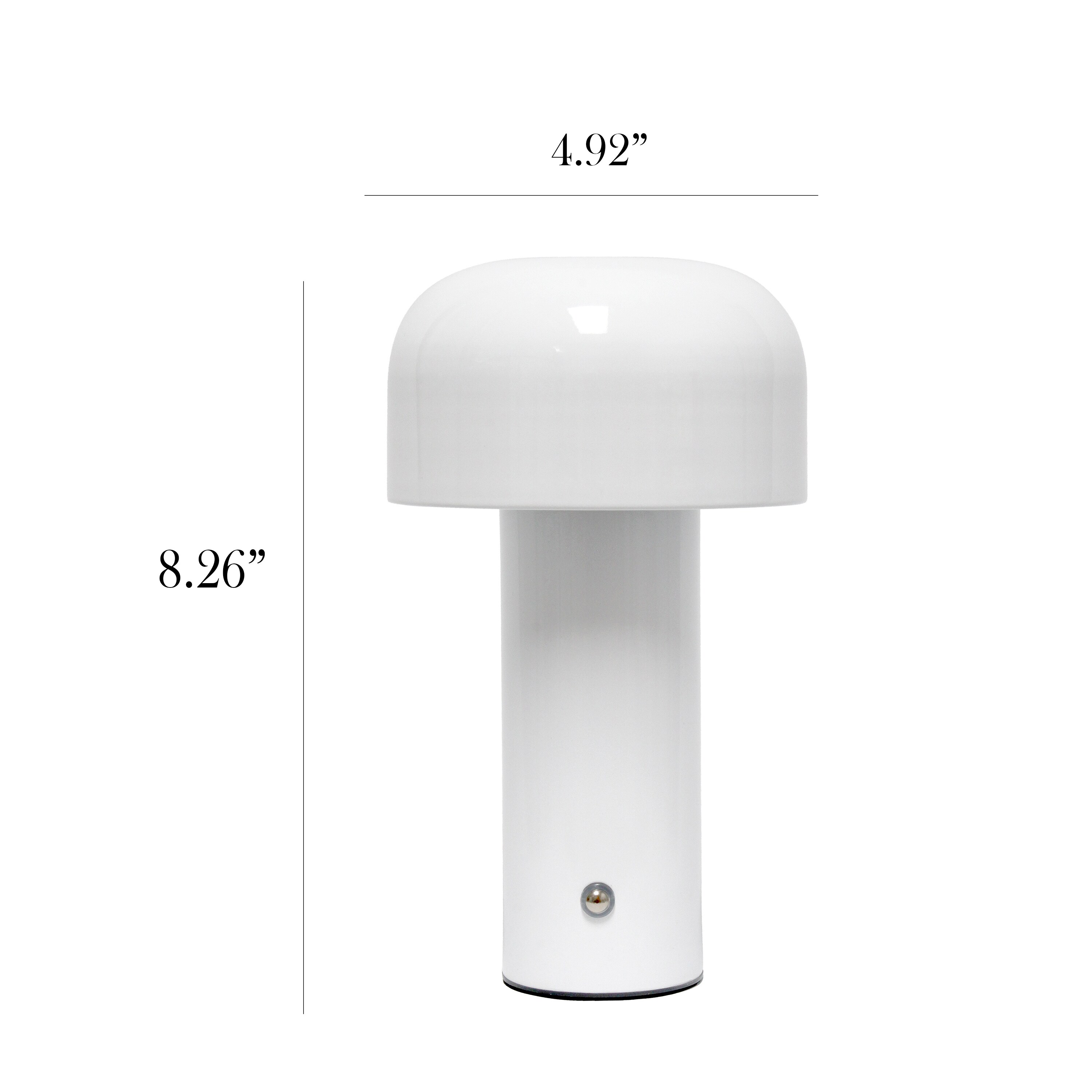 Simple Designs LD1070-WHT Desk-Table-Lamps - View #3