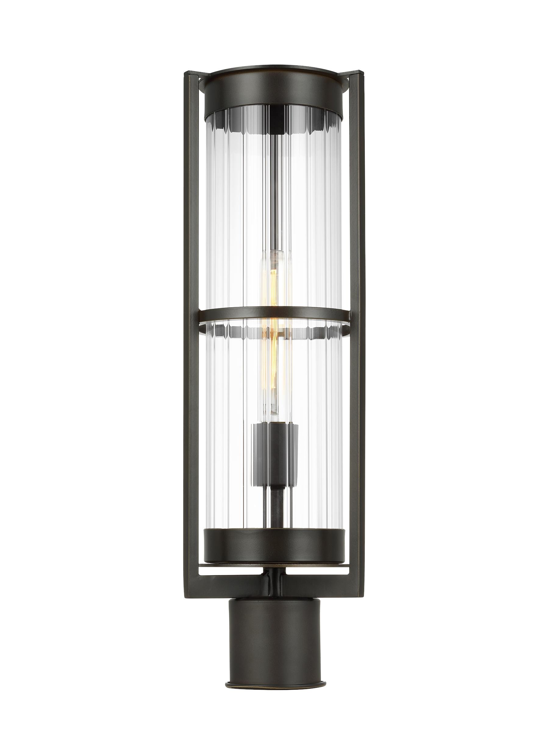 Generation Lighting 8226701-71 Alcona 1 -Light 21-in H Antique Bronze Hardwired Outdoor Wall Light
