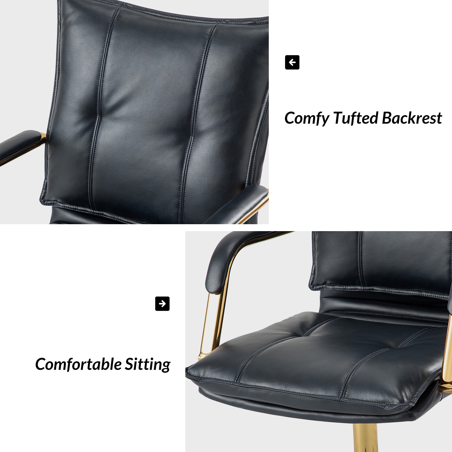 14 Karat Home OFHT0417-NAVY Office-Chairs - View #7