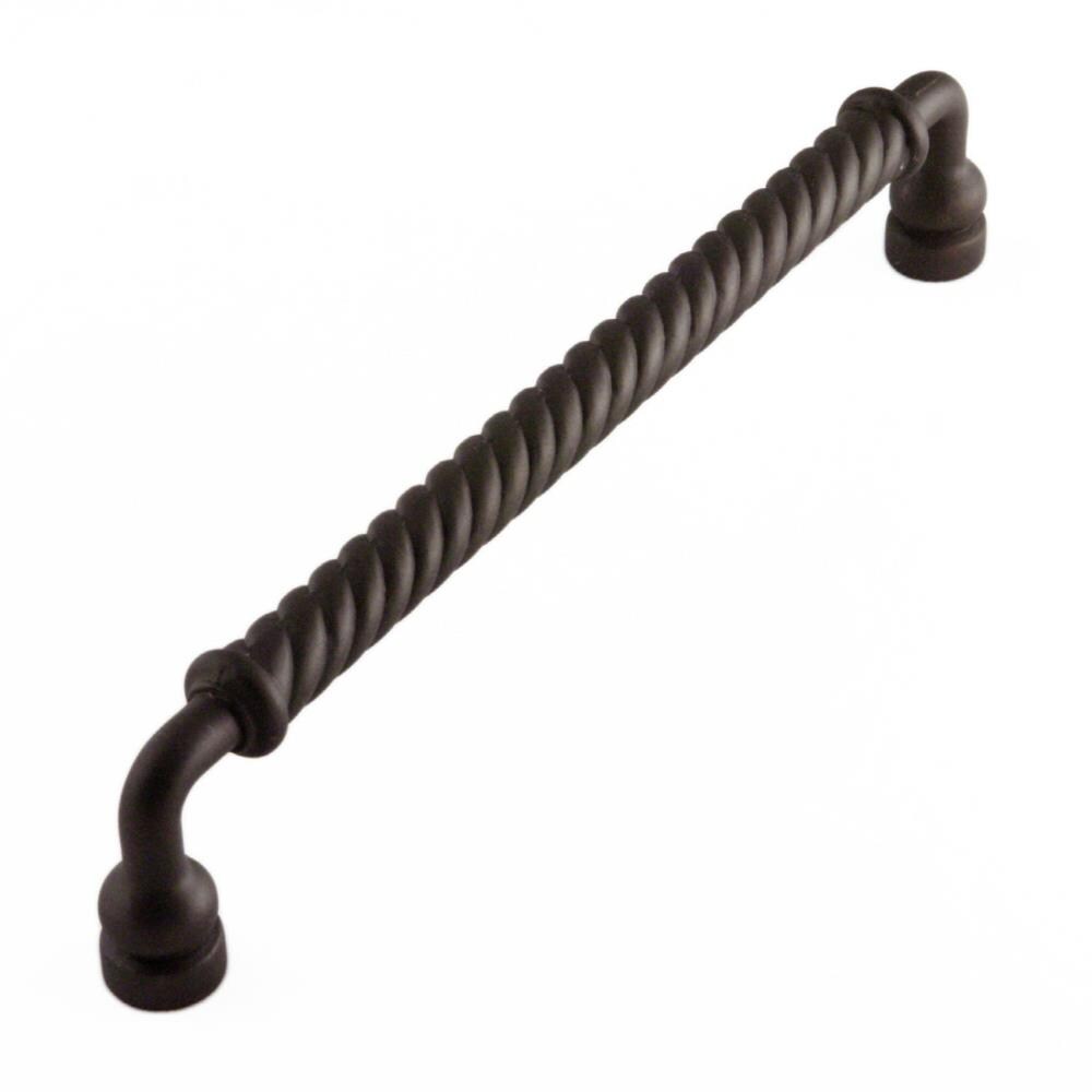 RK International 8-in Center to Center Oil-Rubbed Bronze Cylindrical ...