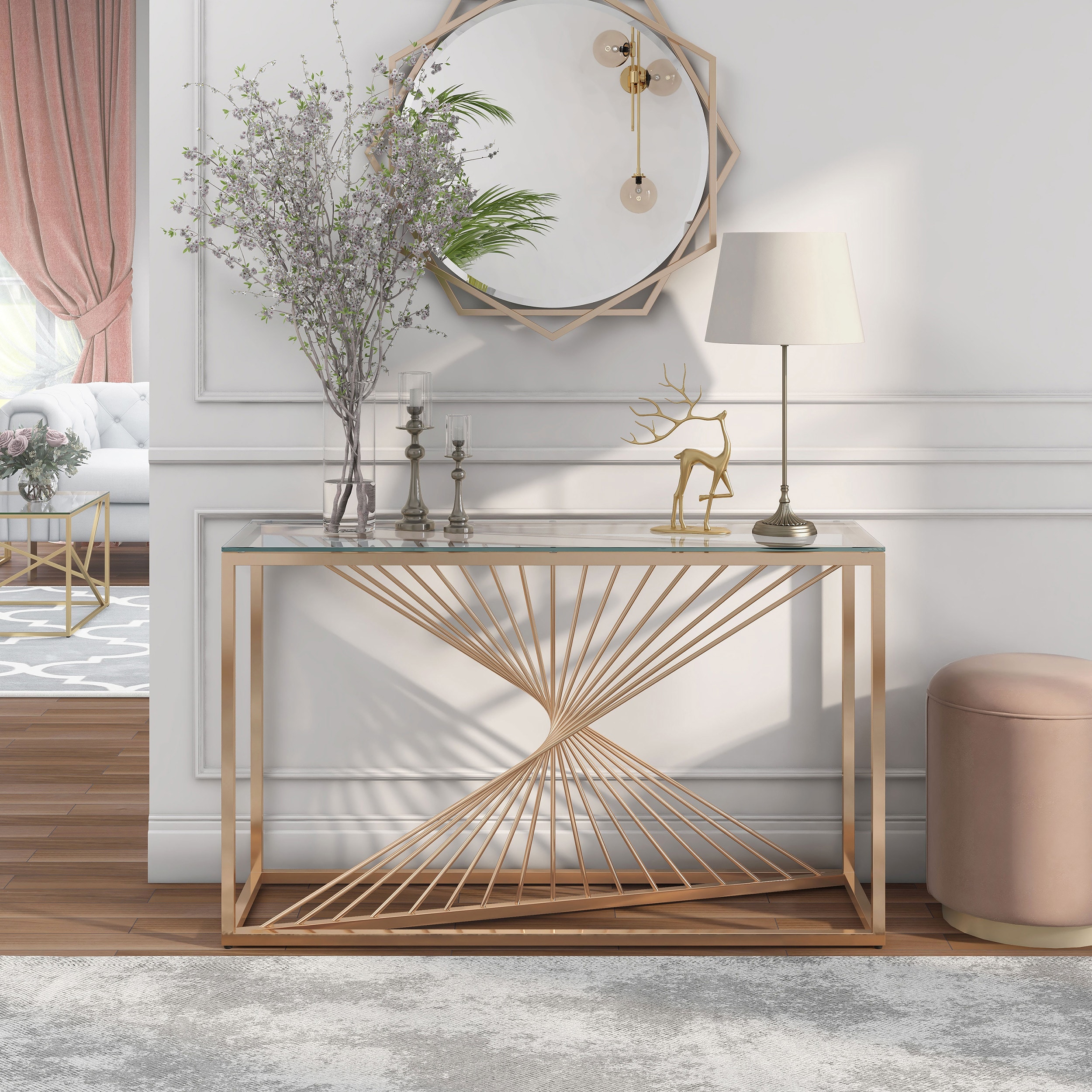 Furniture of America IDF-AC387 Console-Sofa-Tables - View #3