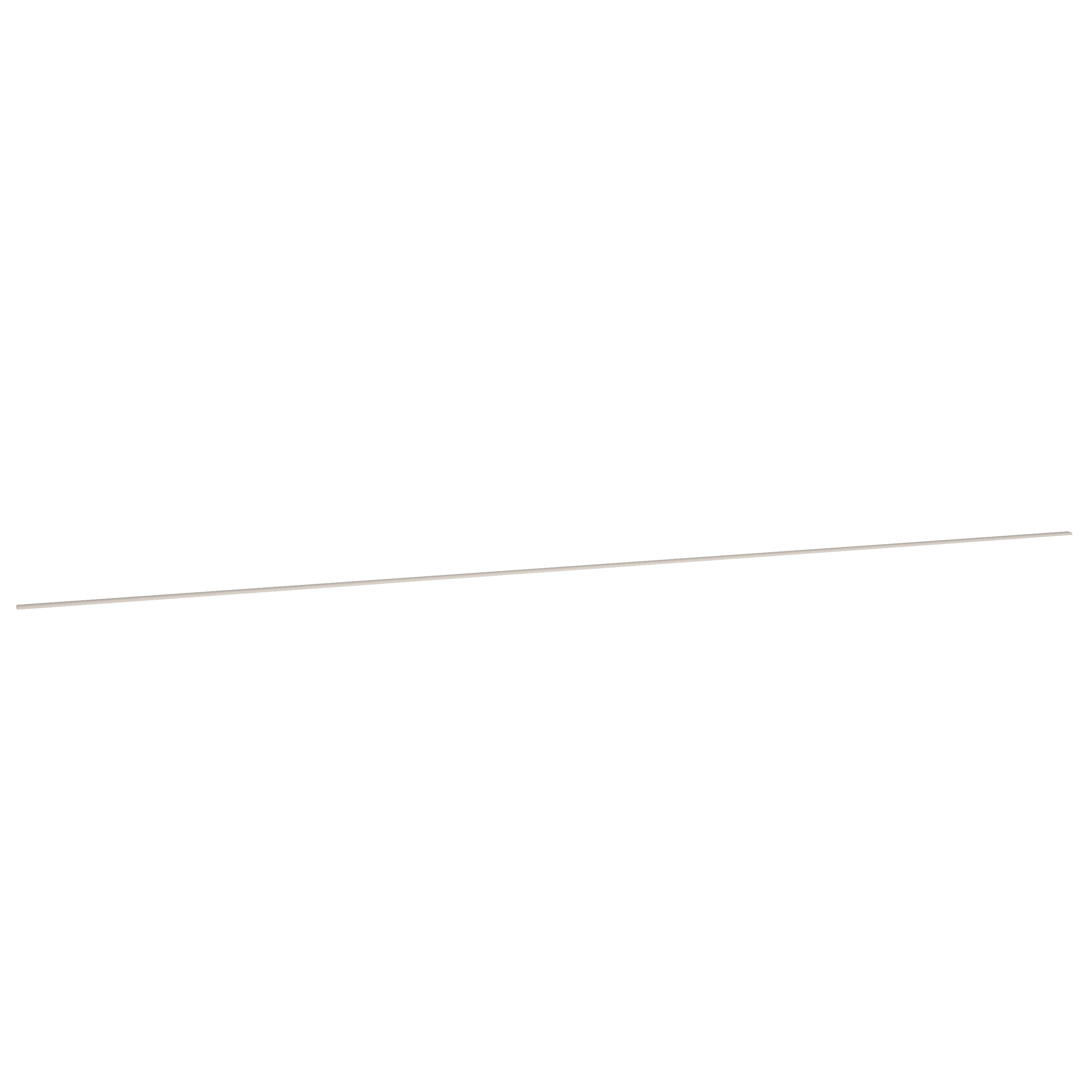 RELIABILT 303 SCRIBE8 Cabinet Scribe Rail 96-in W x 0.5-in H x 0.25-in D Gray Painted