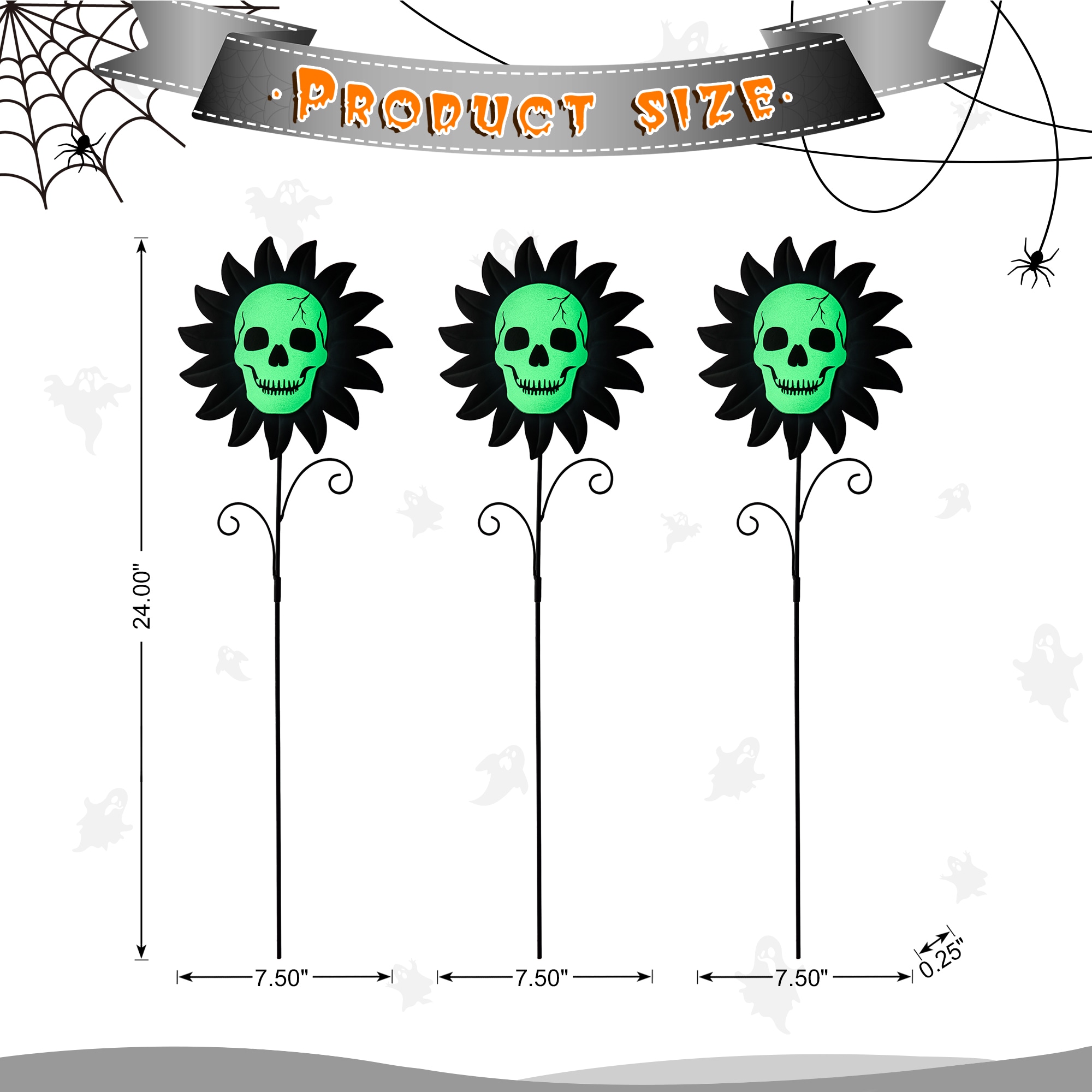 Glitzhome 2030200022 Outdoor-Halloween-Decor - View #5