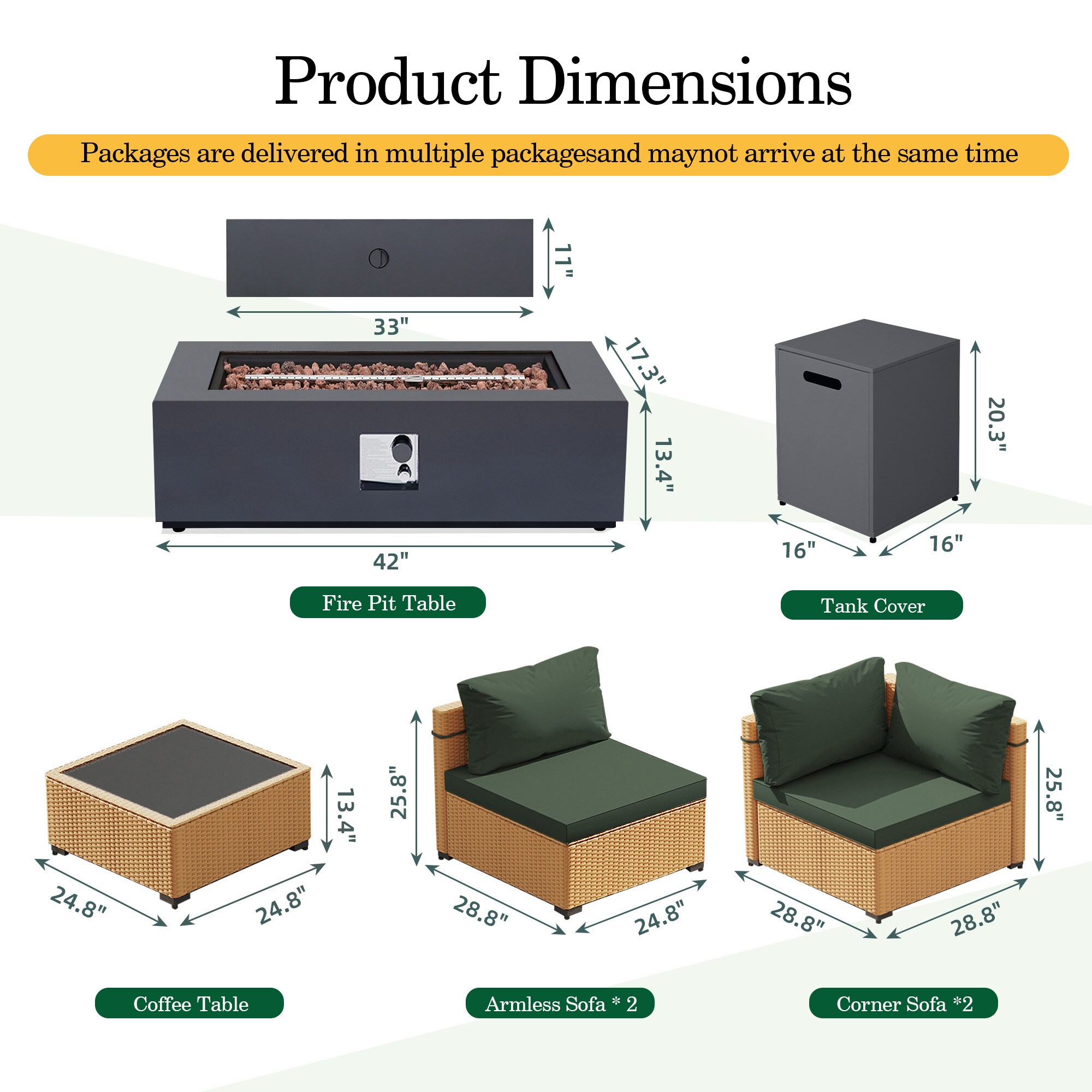 Patio Watcher LS-RT5-KD42CDK-Y2 Patio-Conversation-Sets - View #2
