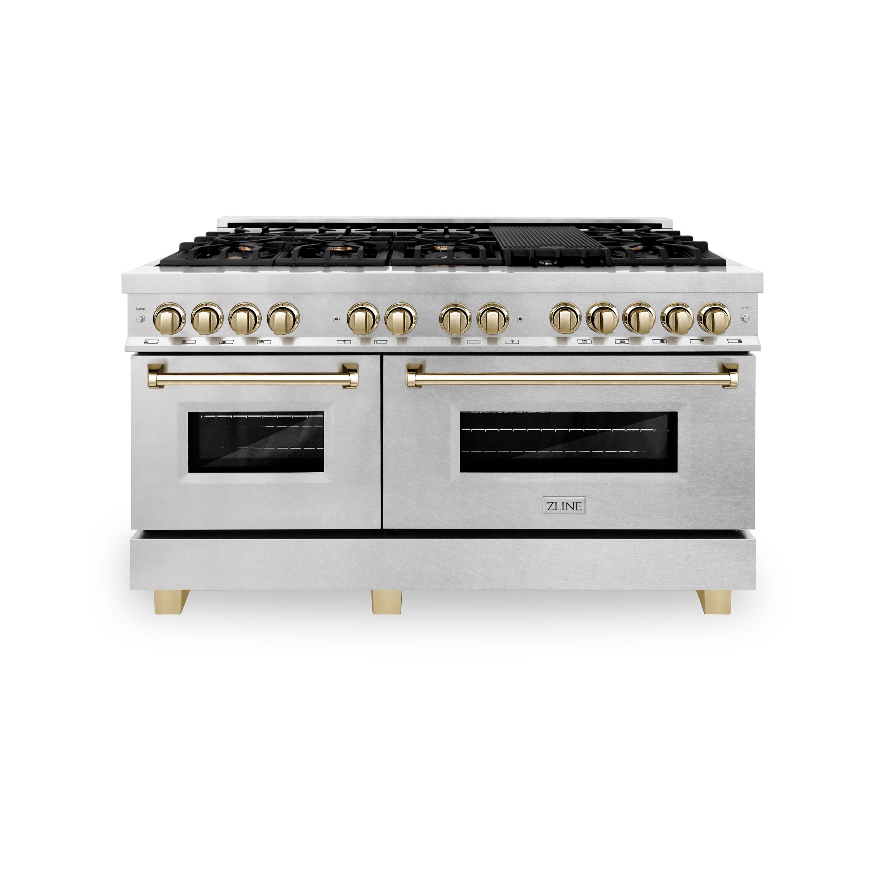 ZLINE KITCHEN & BATH RASZ-SN-60-G Double-Dual-Fuel-Ranges - View #2