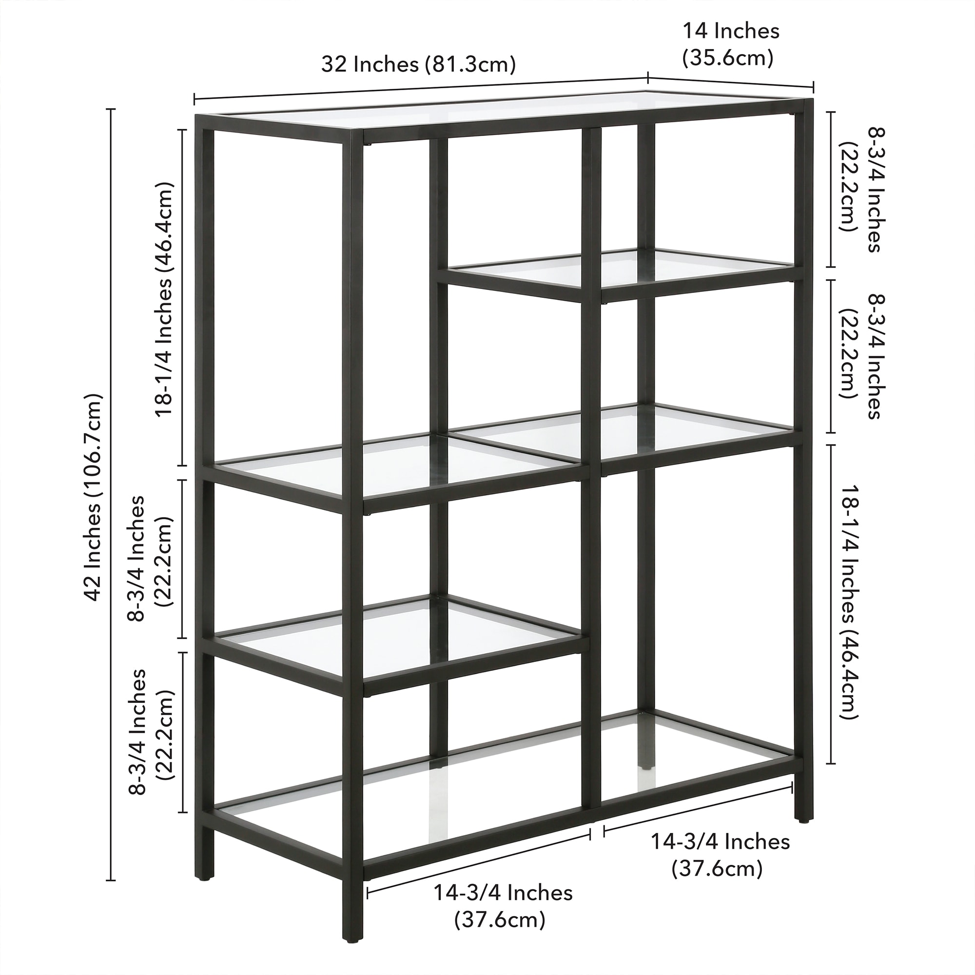 Hailey Home BK1100 bookcases - View #5