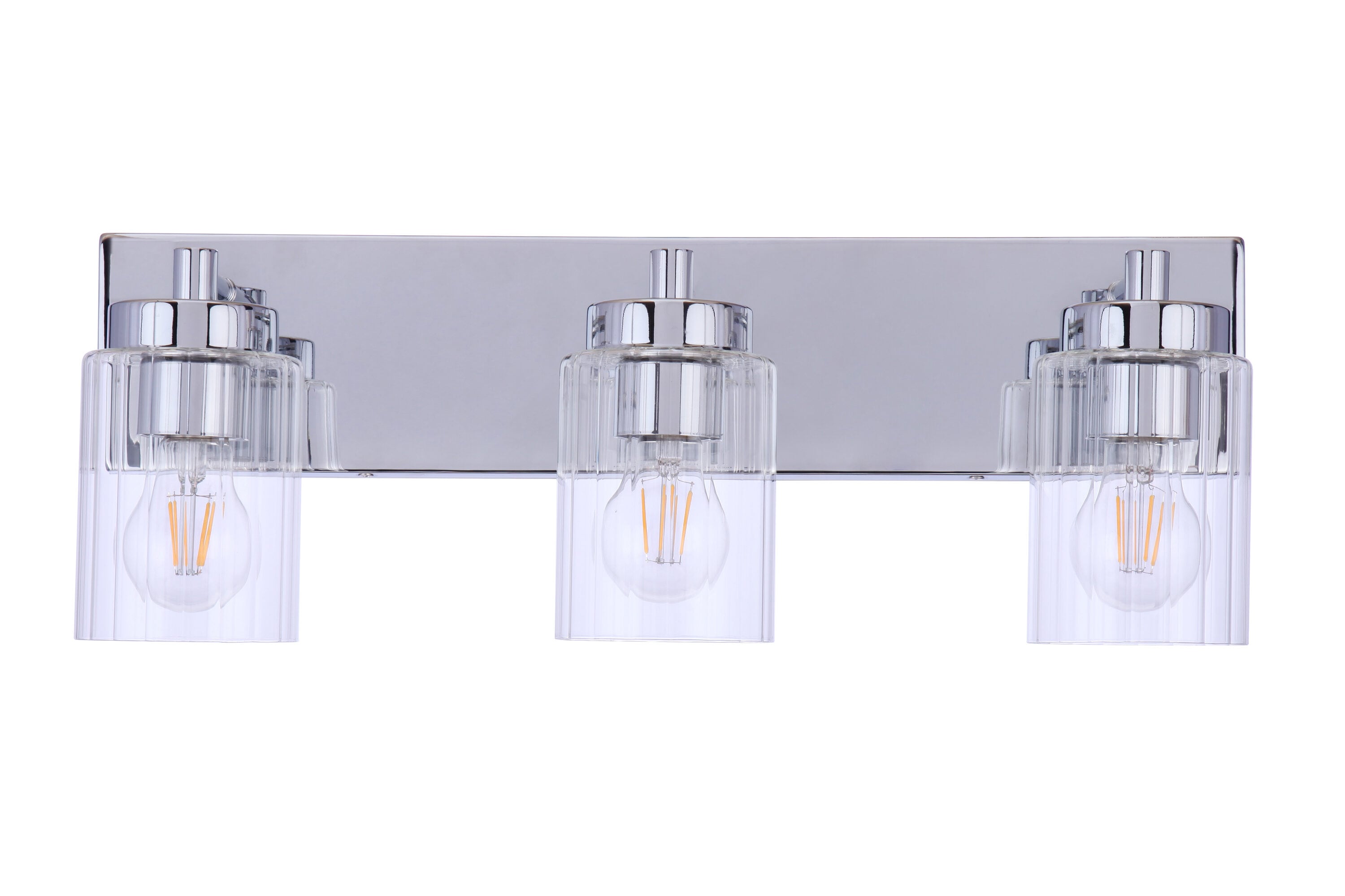 Allen + store Roth Gatsby 3-Light Chrome Moder