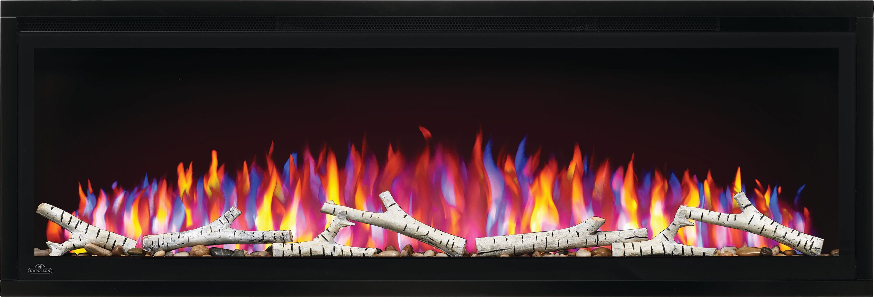NAPOLEON NEF-BLRAK50 48-in W-BTU Birch Electric Fireplace Logs and Thermostat