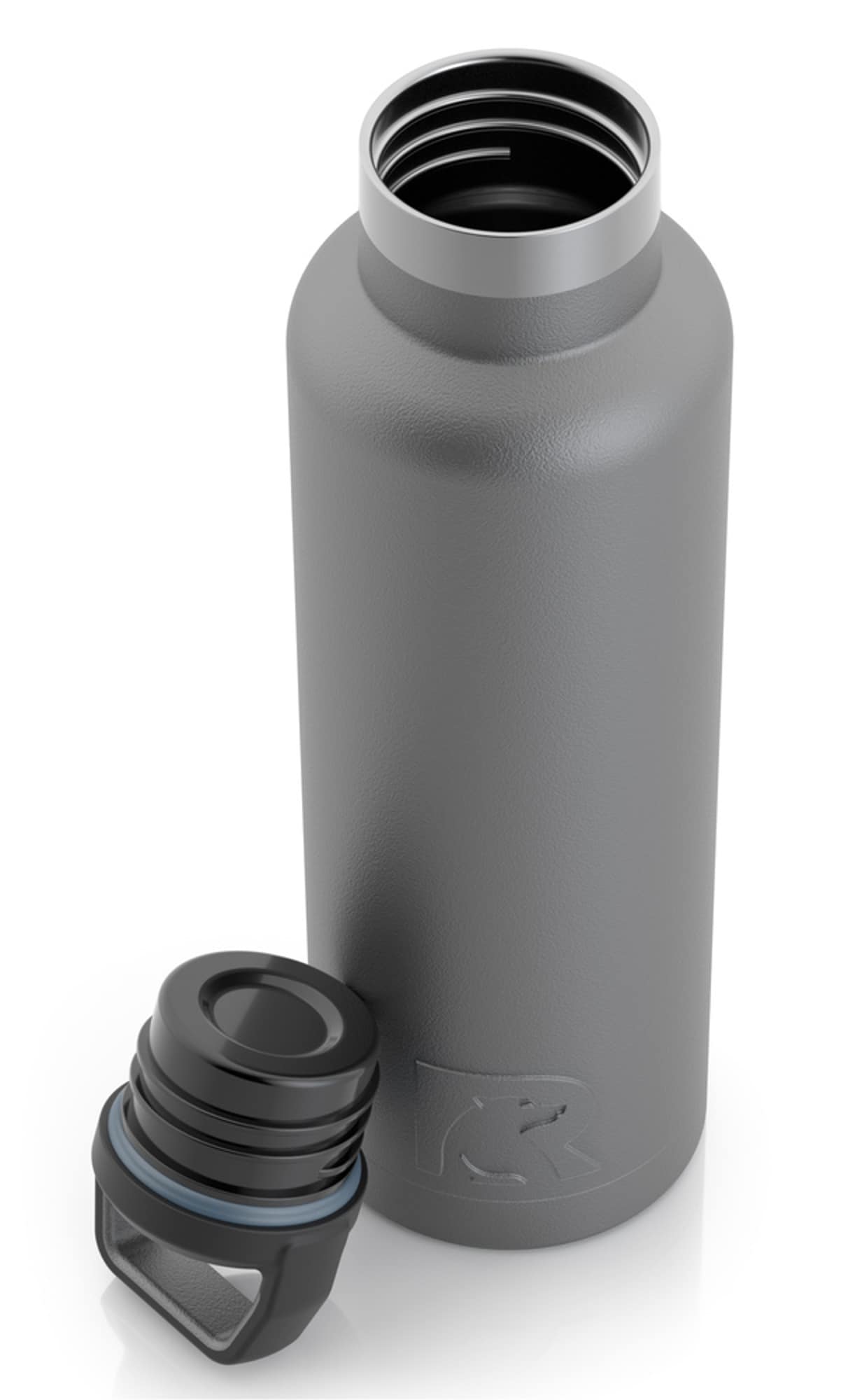 24 Oz Insulated Water Bottle – Dark Gray