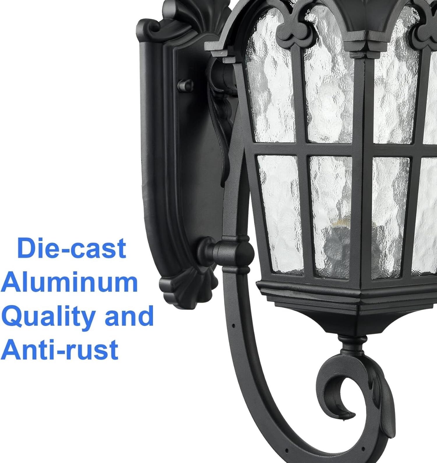 Claxy YO-T3259BU-BK Outdoor-Wall-Lighting - View #7