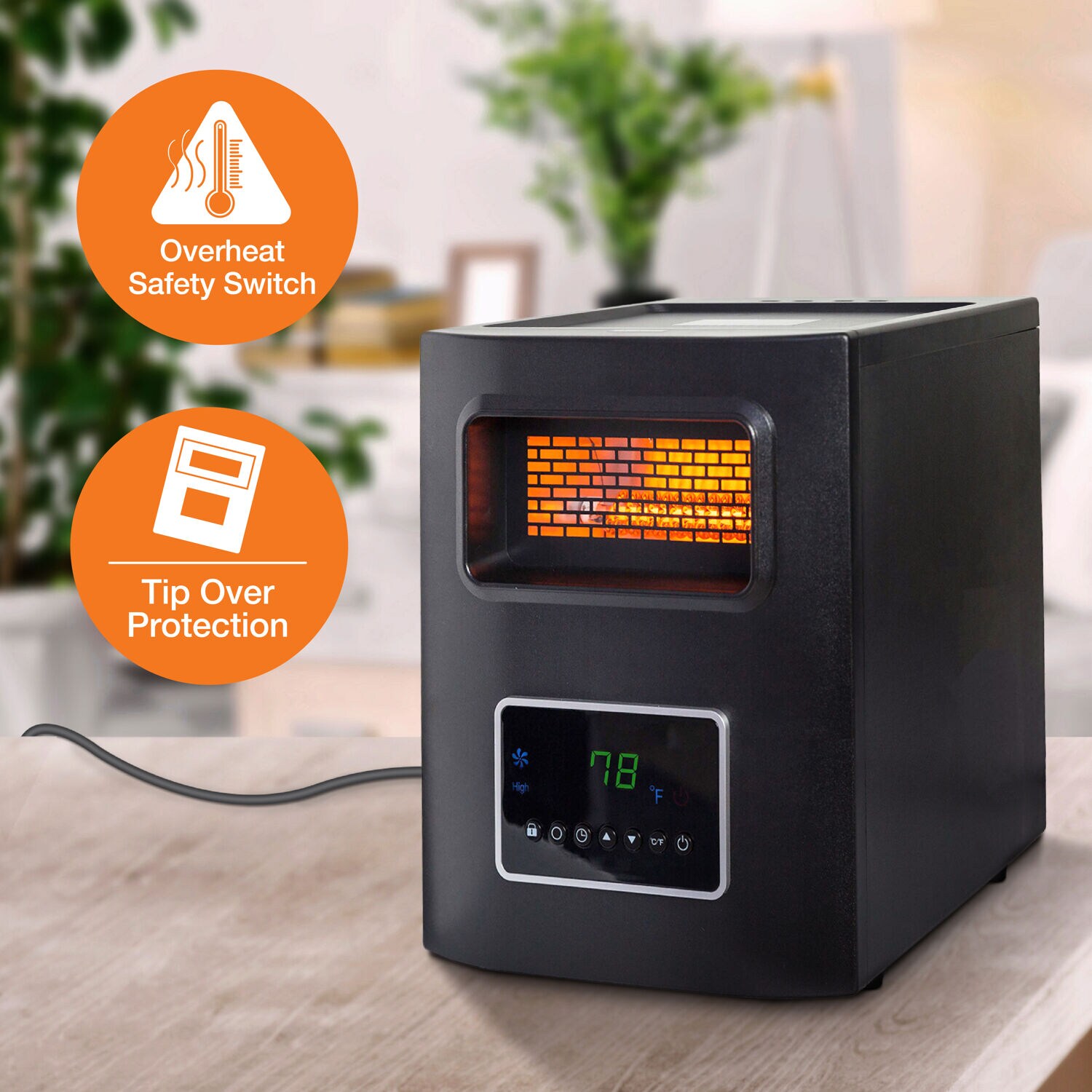 Lifesmart KUH25-01 Portable-Electric-Heat - View #9
