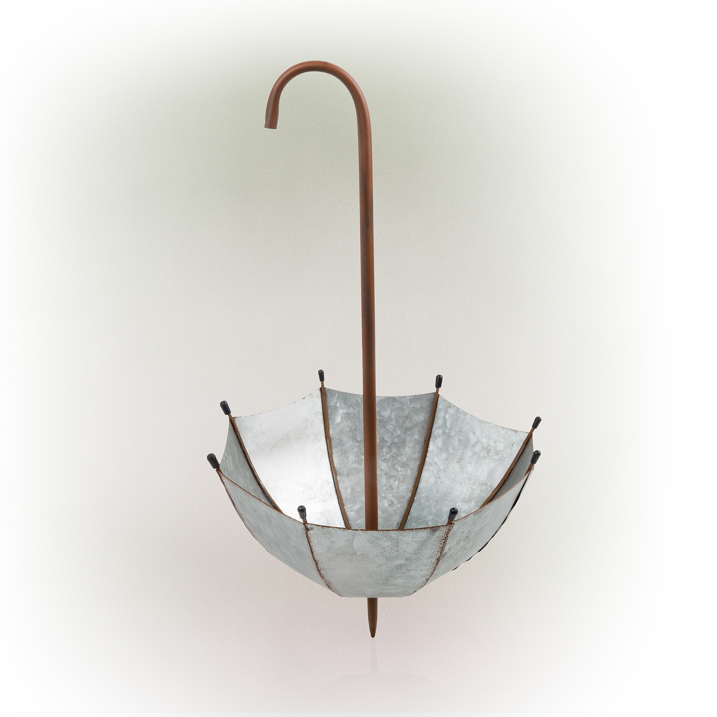Alpine Corporation JUM244HH-S 10.0-in W Small Multiple colors/finishes Metal Rustic Outdoor Planter