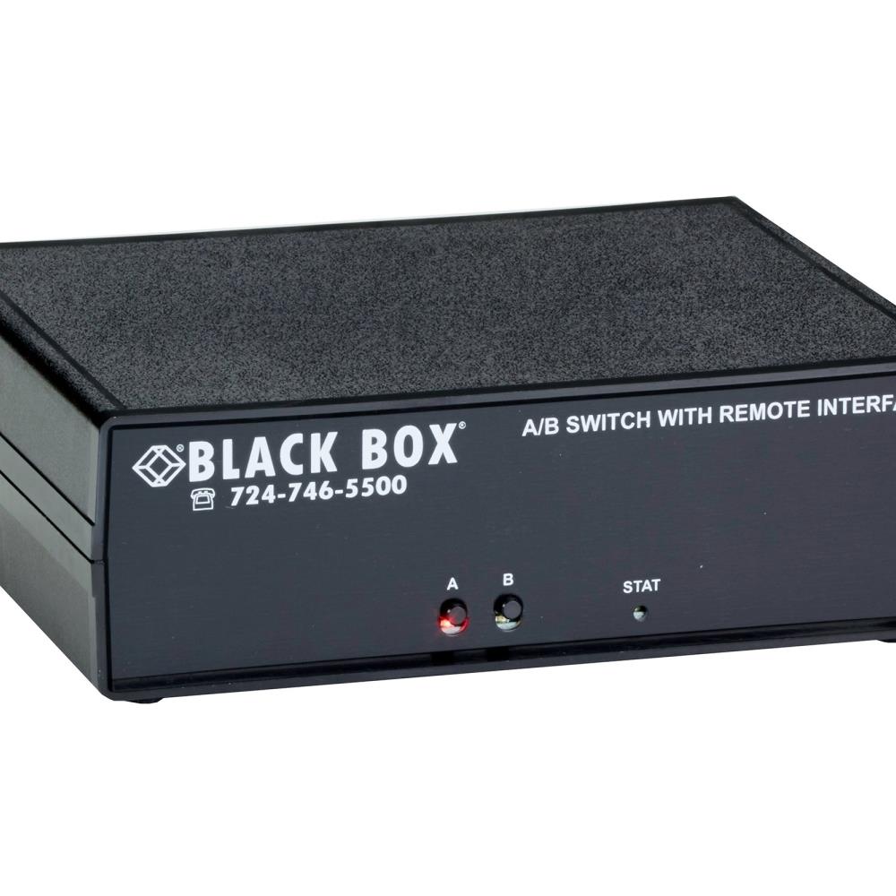 Black Box TCNCD385827  BBX-SW1047A DB9 A-B Switch Latching Remote Control Dry Contact