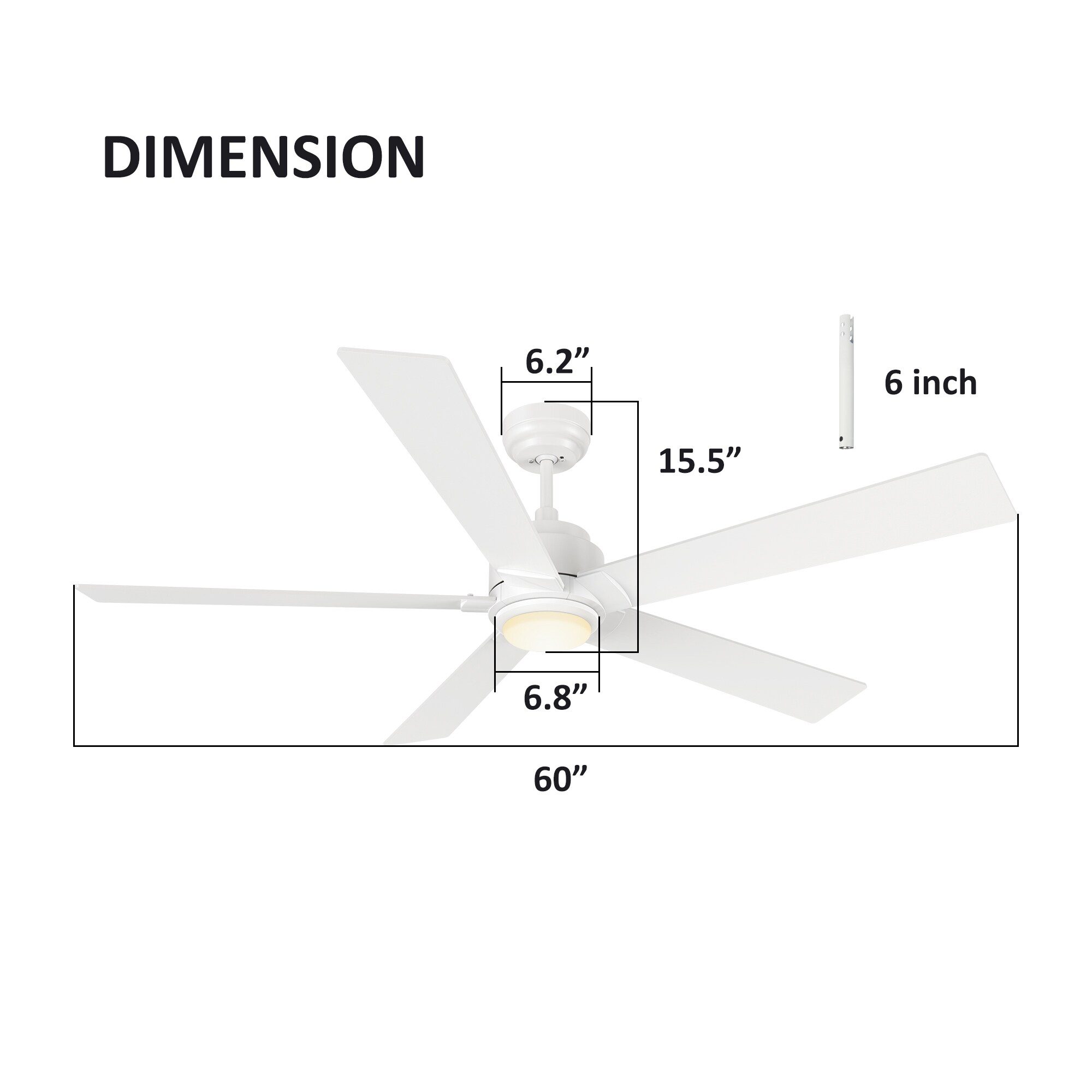 CARRO USA LS605J1-L11-W1-1 Ceiling-Fans - View #10