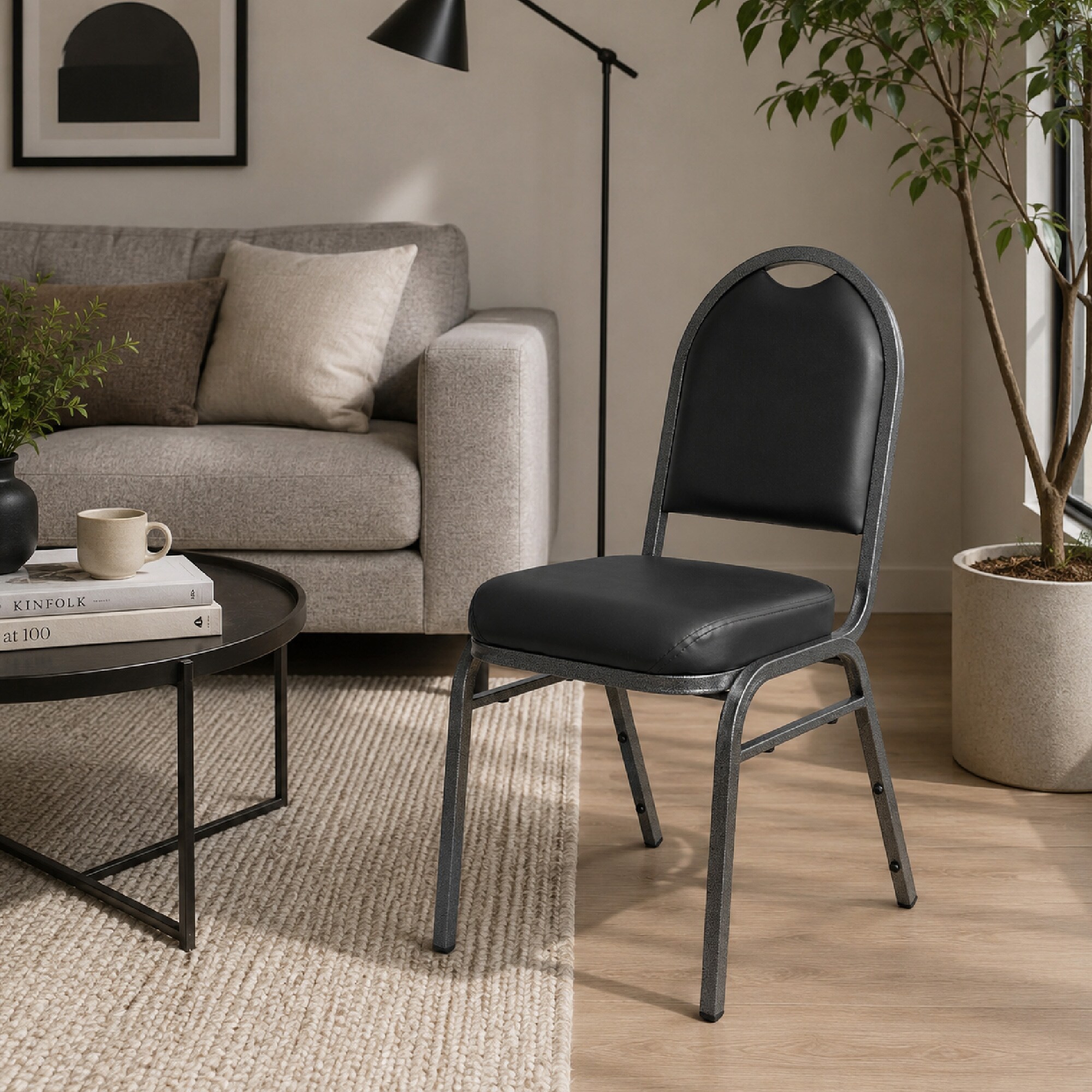 Hampden Furnishings HMD9200SV-BK/2 Office-Chairs - View #5