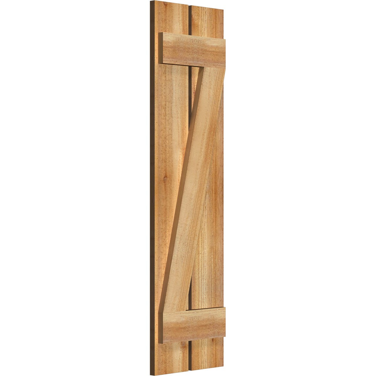 Ekena Millwork RBS06Z11X041RWR Exterior-Shutters - View #2