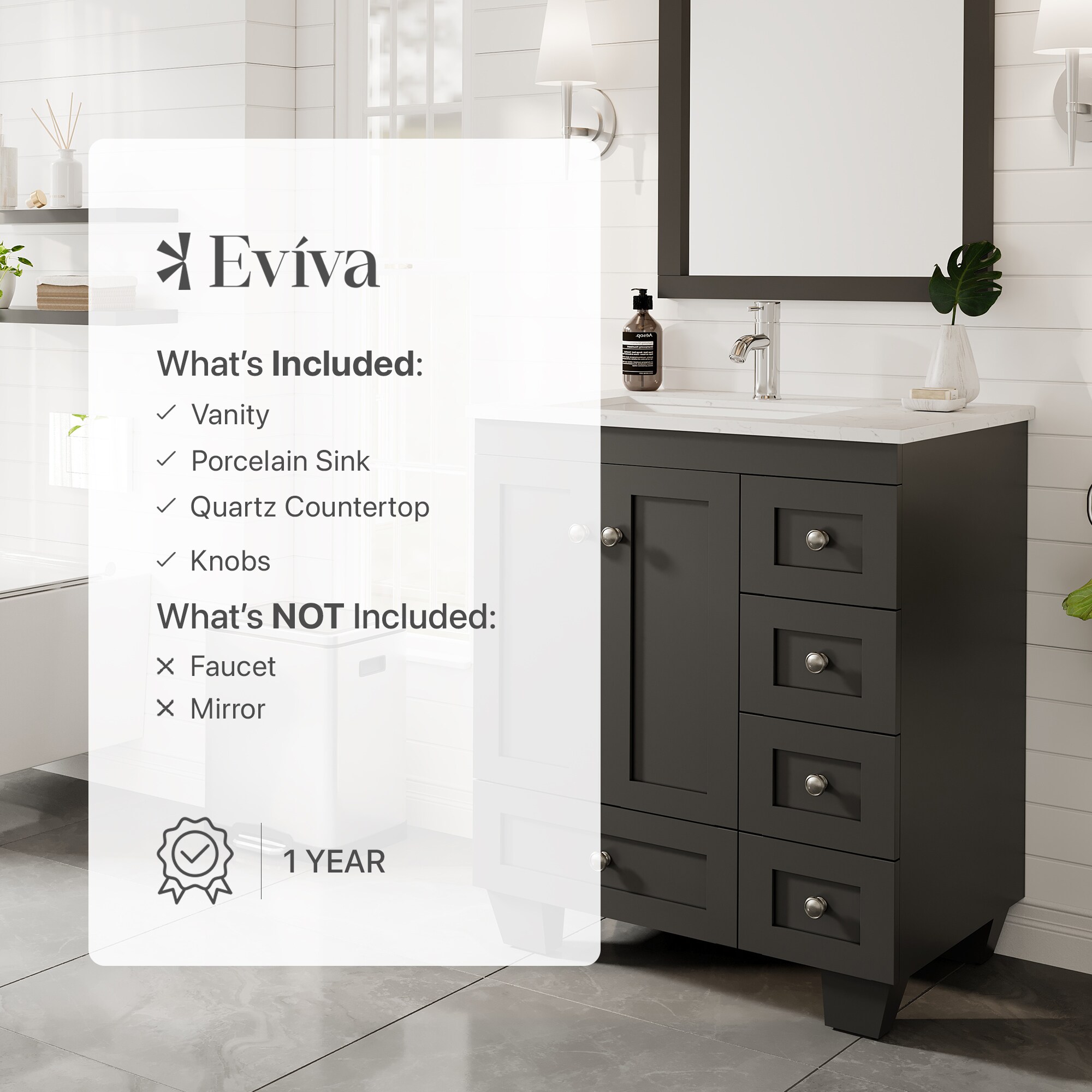 Eviva EVVN30-28X18ES-Q Bath-Vanity-Combo - View #7
