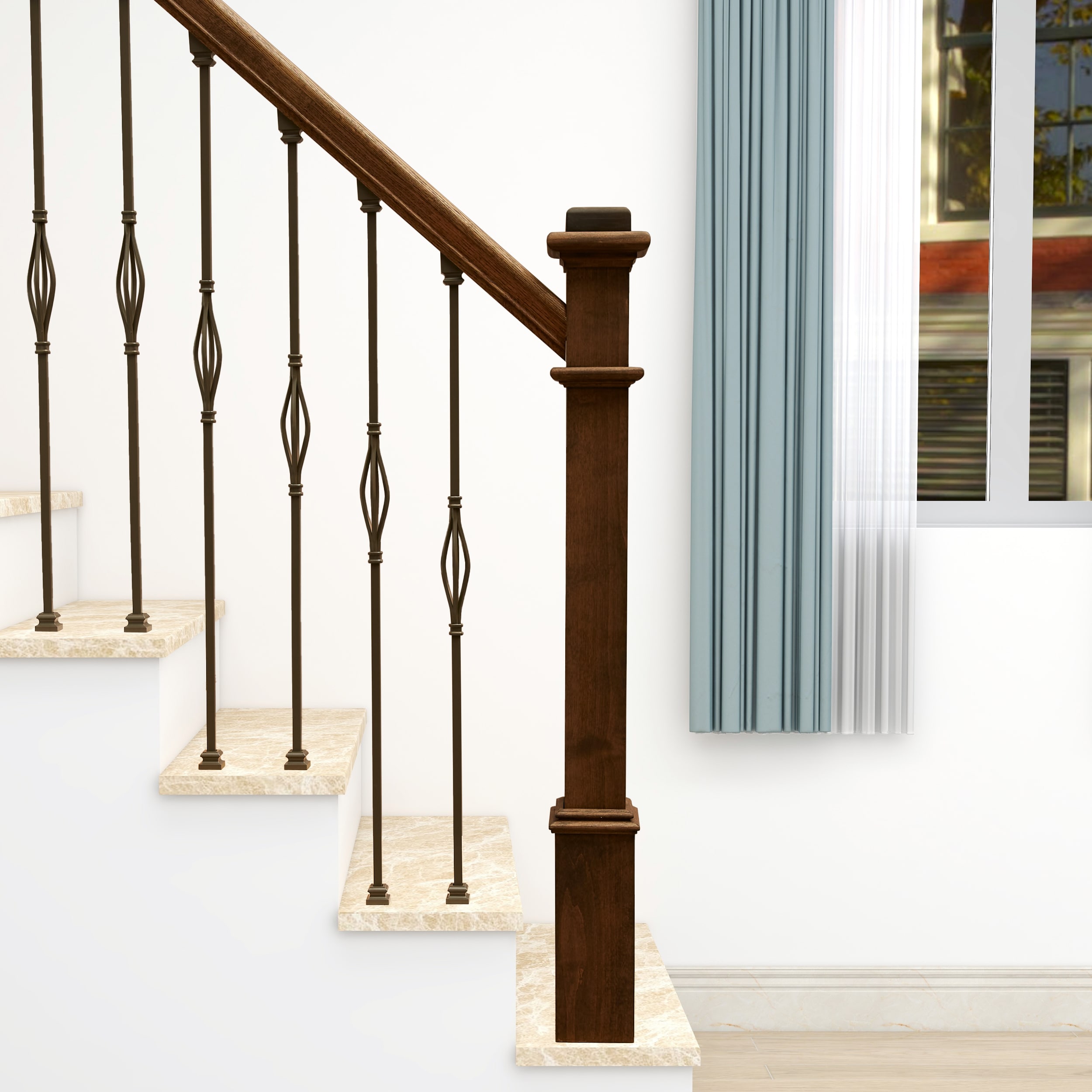 RELIABILT WGT18PW Interior-Stairpart-Balusters - View #5