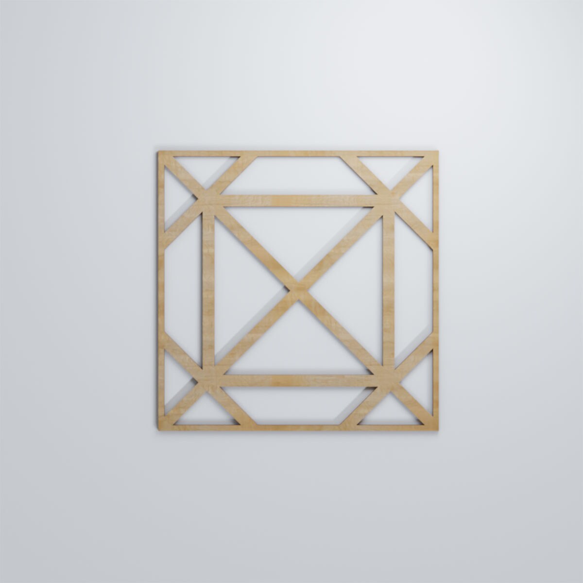 Ekena Millwork WALW24X24X0375BUXHI Wall-Panels - View #2