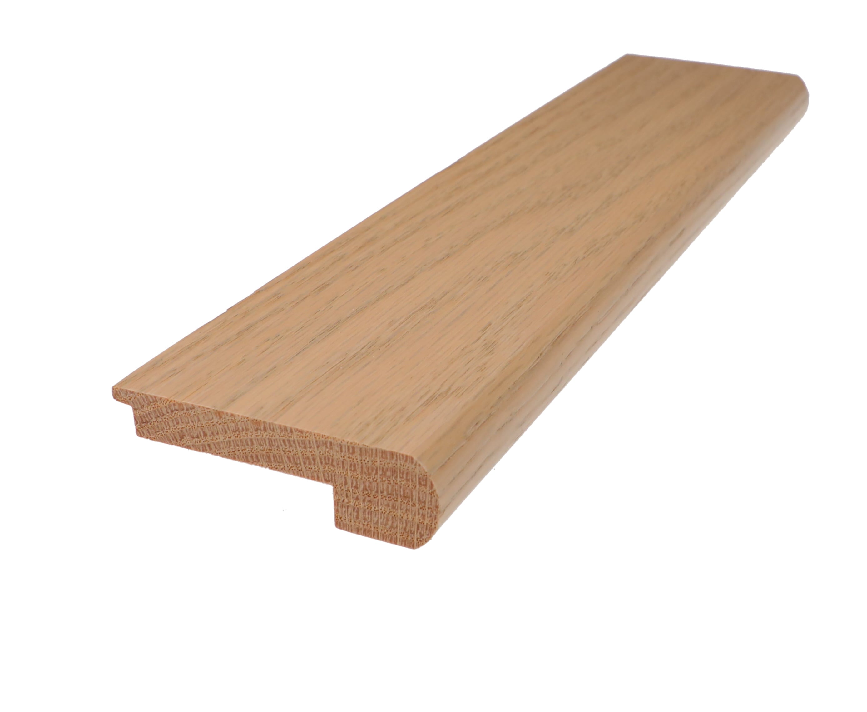 Flexco LSN1003 2.75-Inches x 78-Inches x 0.38-Inches Brown Finished Wood Oak Flush Stair Nosing